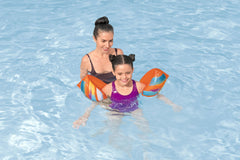 Bestway Colorify ToughLite Armbands L/XL 30x15cm Kids Inflatable Swim Float