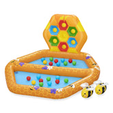 Bestway Lil Beehive Pool & Ball Pit 127x119 cm 2-in-1 Toddler Water & Ball Play