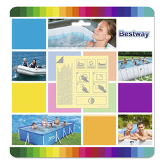 Bestway Underwater Repair Patch 6.5 x 6.5cm Pool & Spa Liner Fix