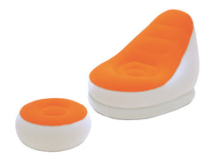 Comfort Cruiser Inflatable Chair with Ottoman