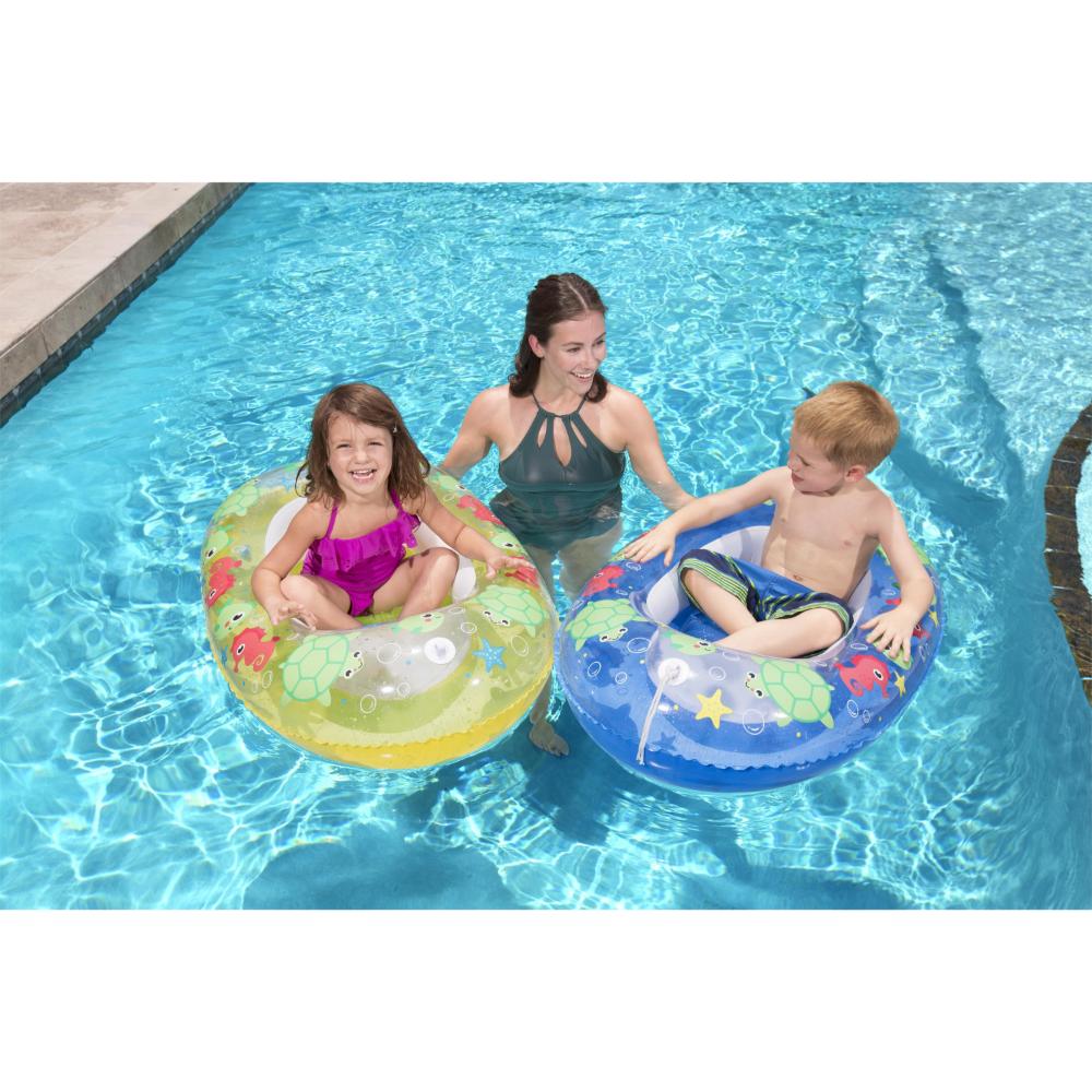Bestway Boat Kiddie Raft 102x69cm Assorted Colors - Sold per piece
