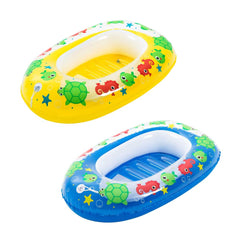 Bestway Boat Kiddie Raft 102x69cm Assorted Colors - Sold per piece