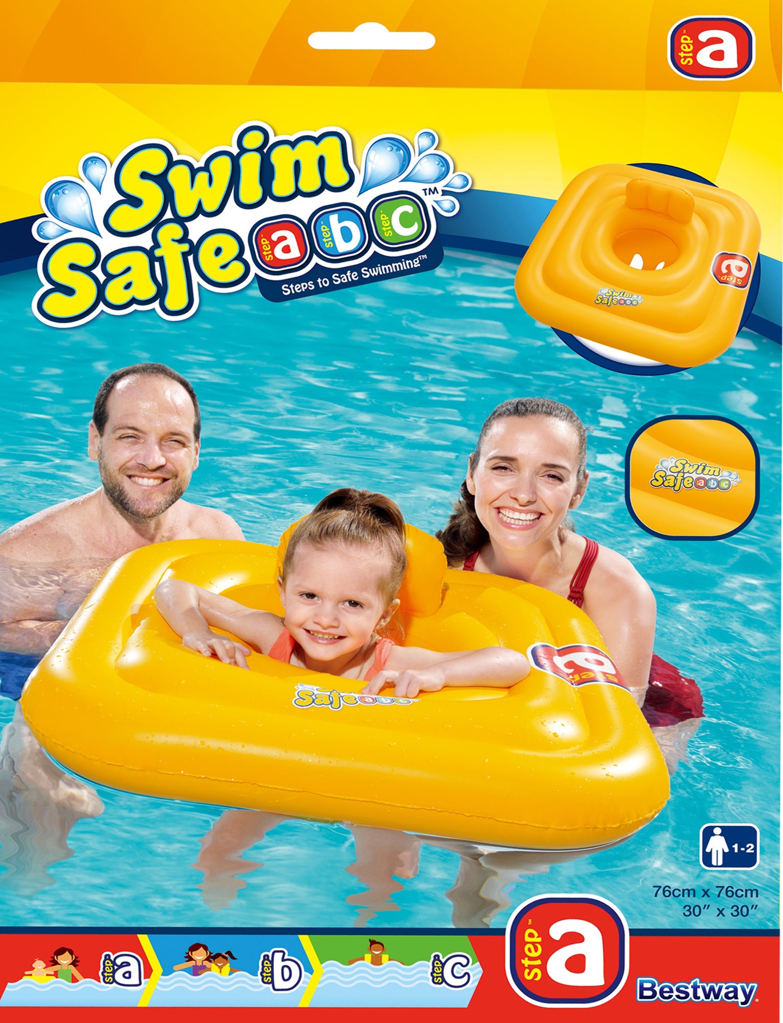 Bestway Swim Safe Baby Support Step A 76x76cm