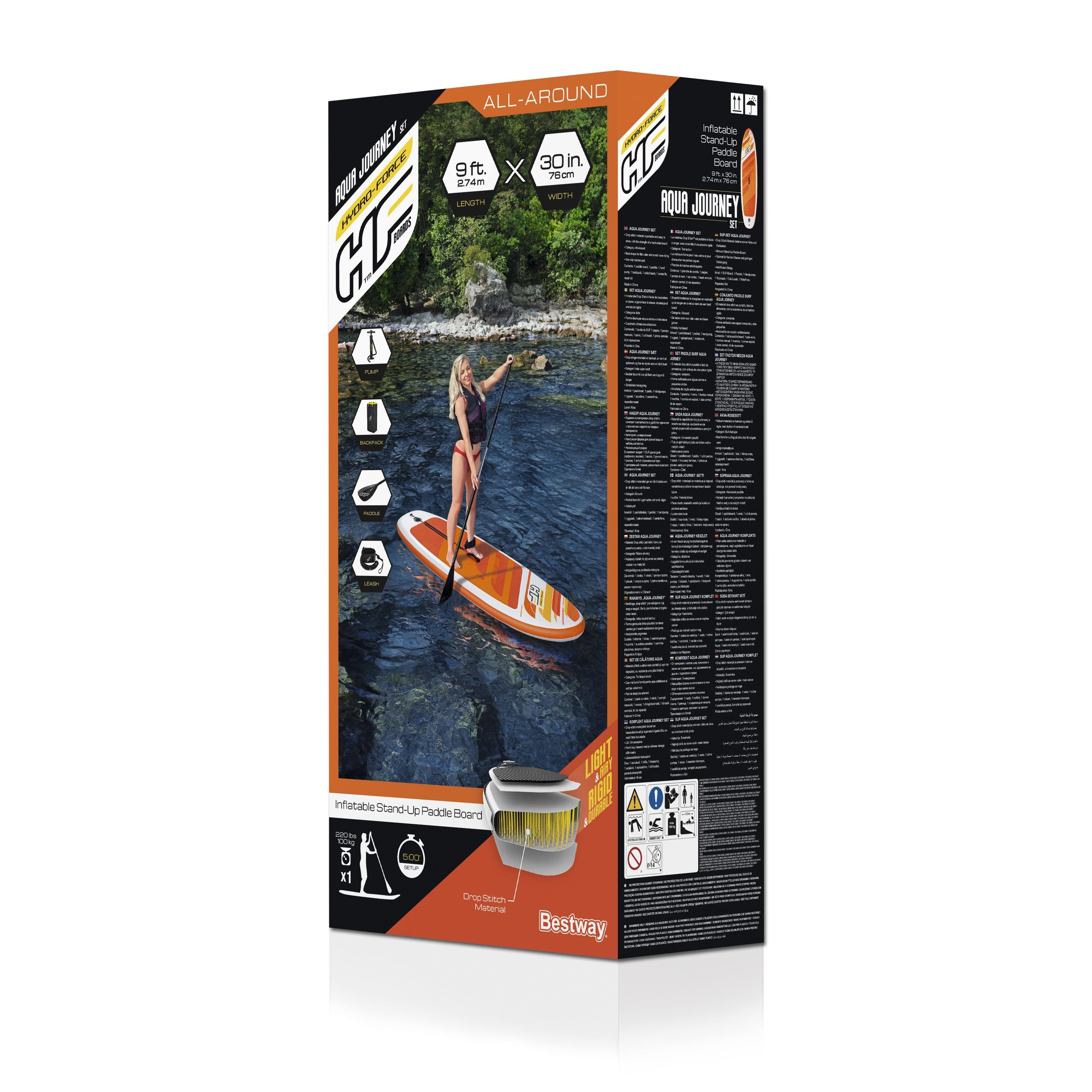 Bestway Hydro-Force Aqua Journey SUP Set 274x76x12cm