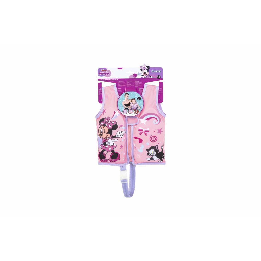 Bestway Minnie Mouse Kids Swim Vest  Adjustable 51 cm S/M