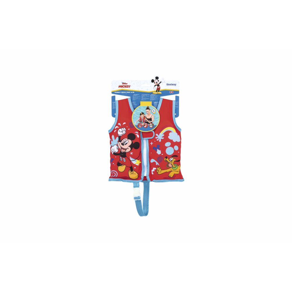 Bestway Adjustable Kids Swim Gear 51 cm S/M Mickey & Friends Safety Vest