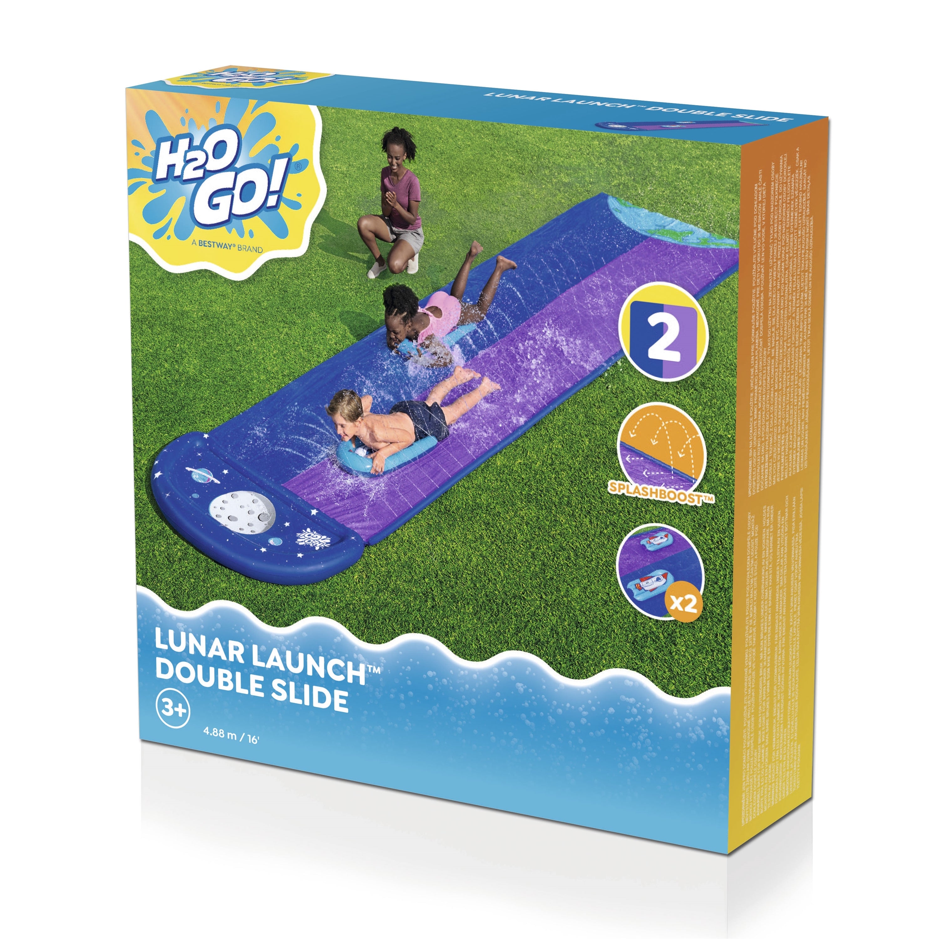 Bestway H2Ogo Slide Lunar Launch 488cm