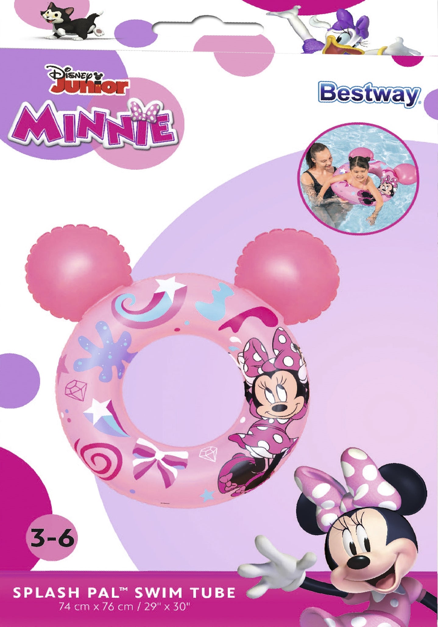 Bestway Swim Ring Minnie 74X76cm
