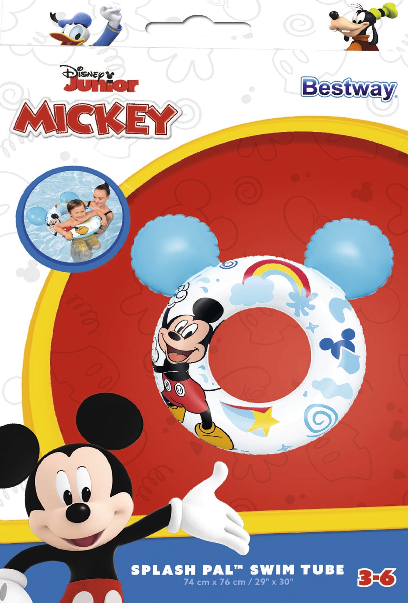 Bestway Swim Ring Mickey 74X76cm
