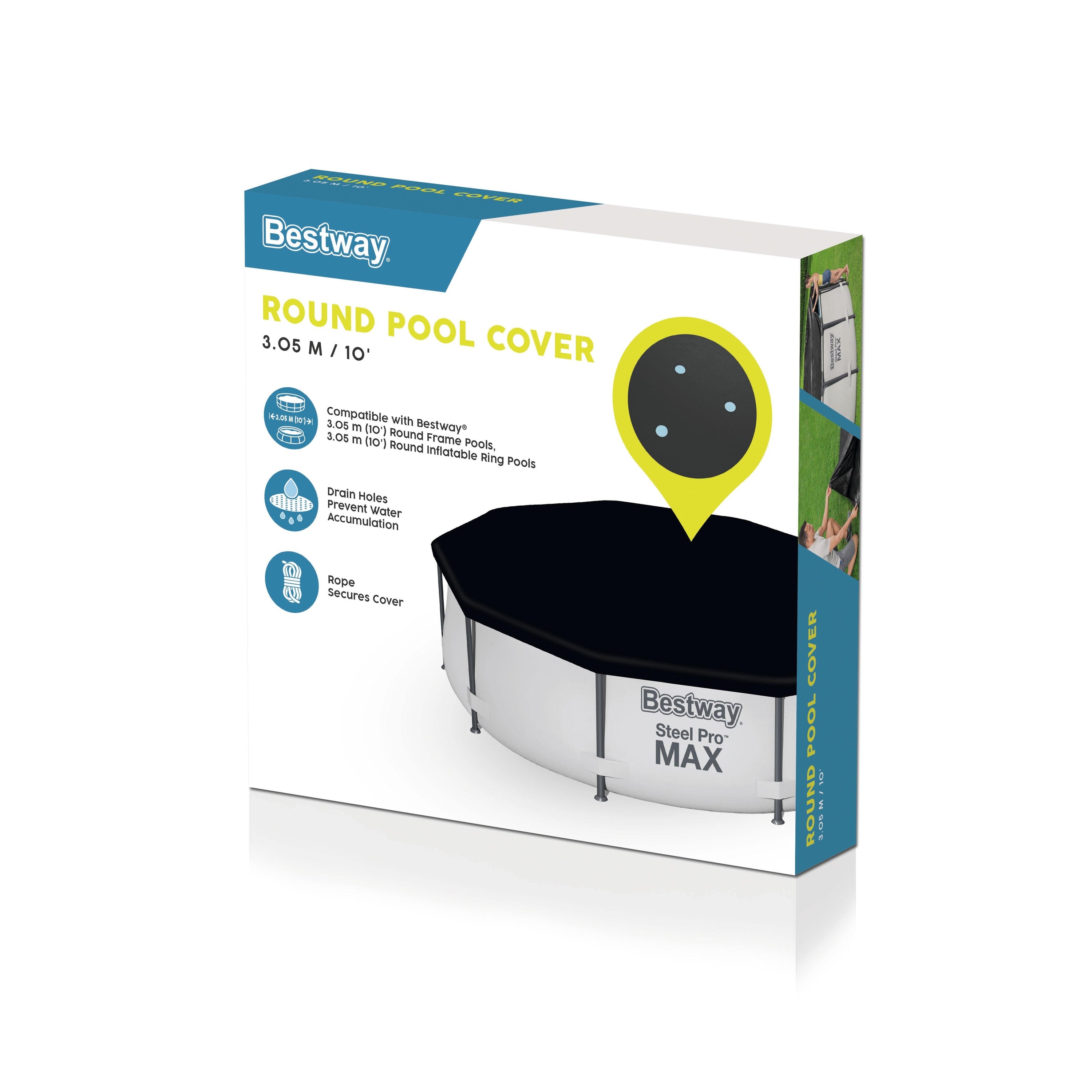 Bestway Steel Frame Pool Cover 3.05m Round
