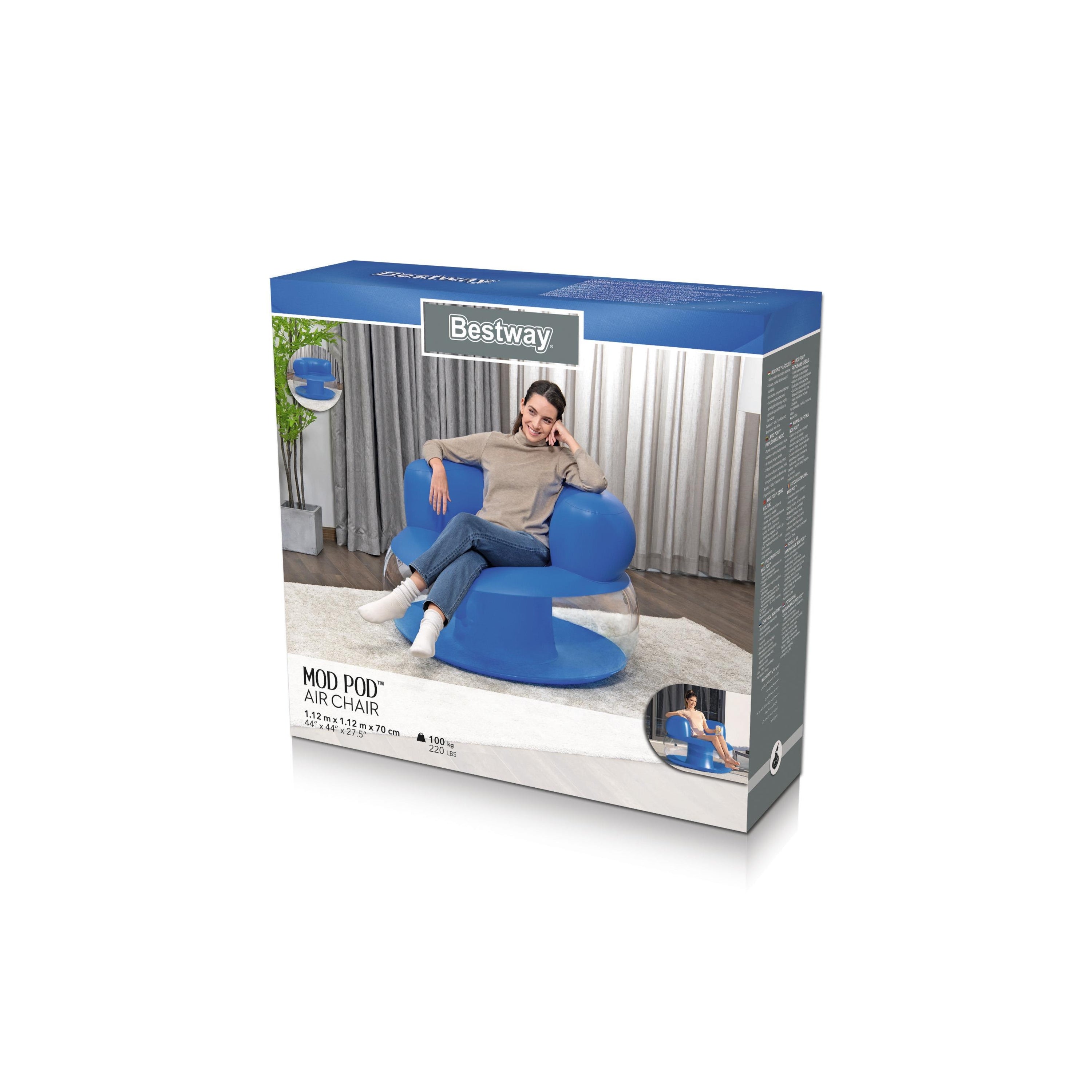 Bestway Airchair Mod Pod 112x112x70cm