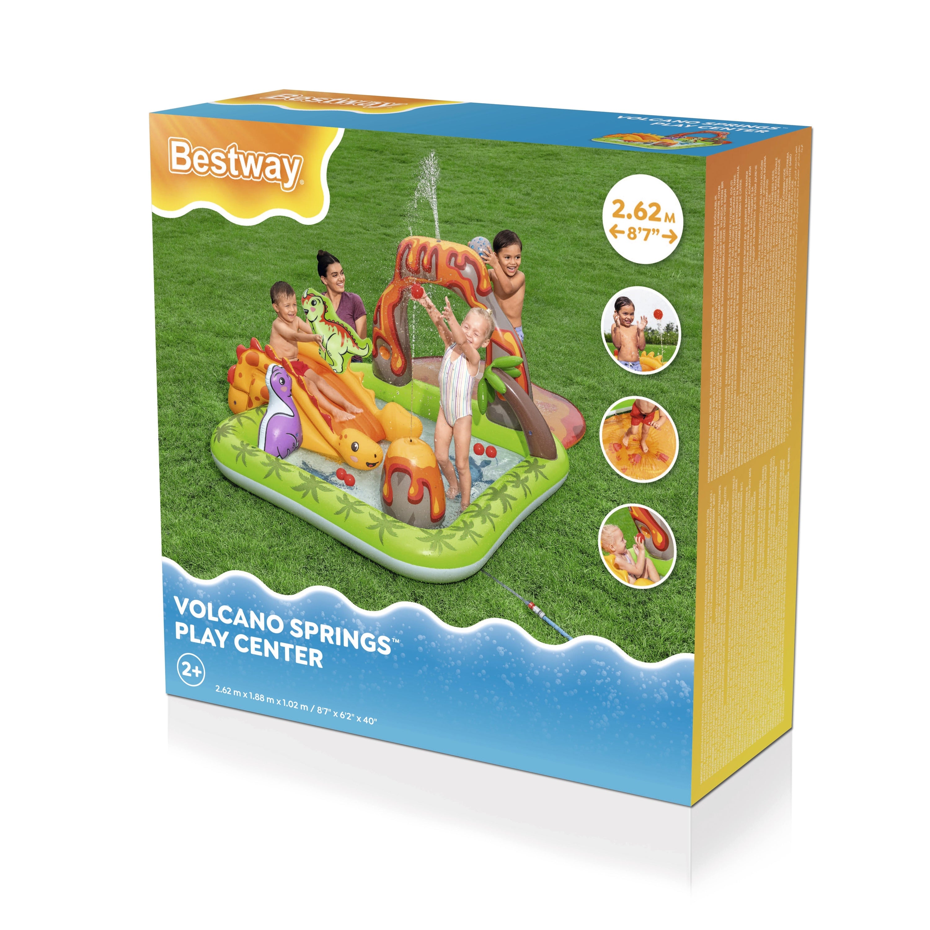 Bestway Playcentre Volcano Springs 262x188cm