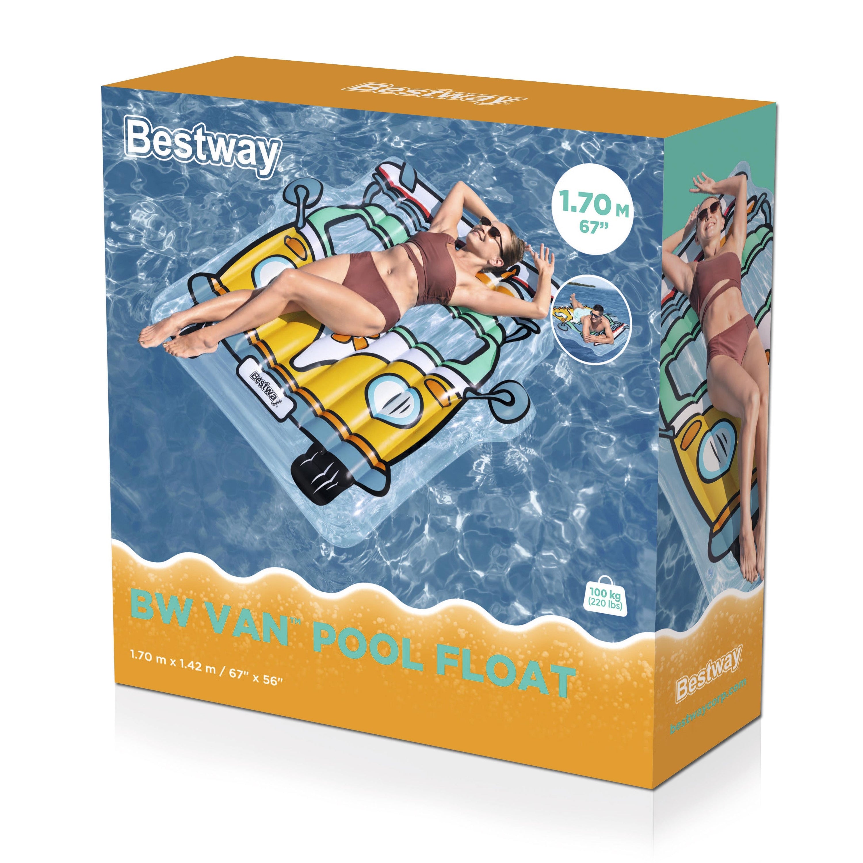 Bestway Lounge BW Van Pool Float 107x142cm