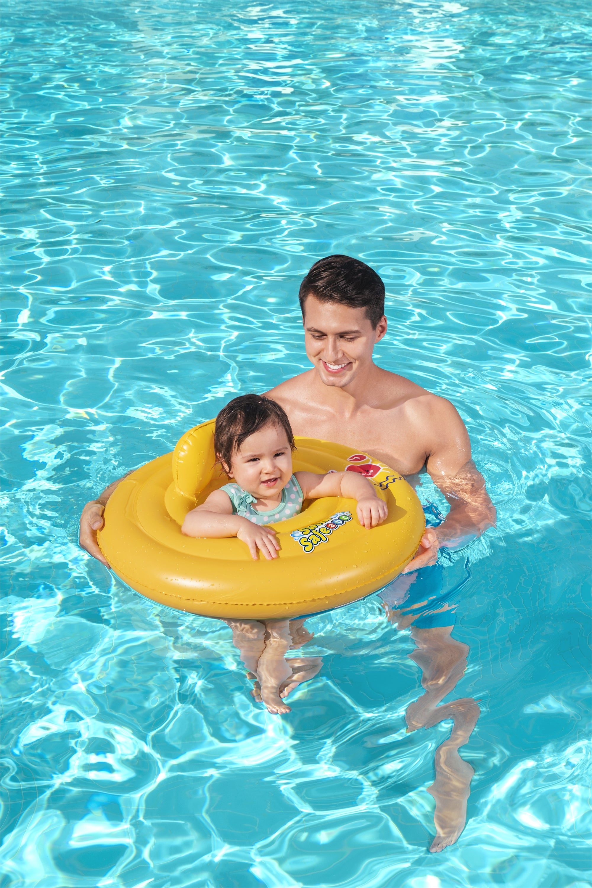 Bestway Swimsafe Baby Seat Triple Ring 69cm