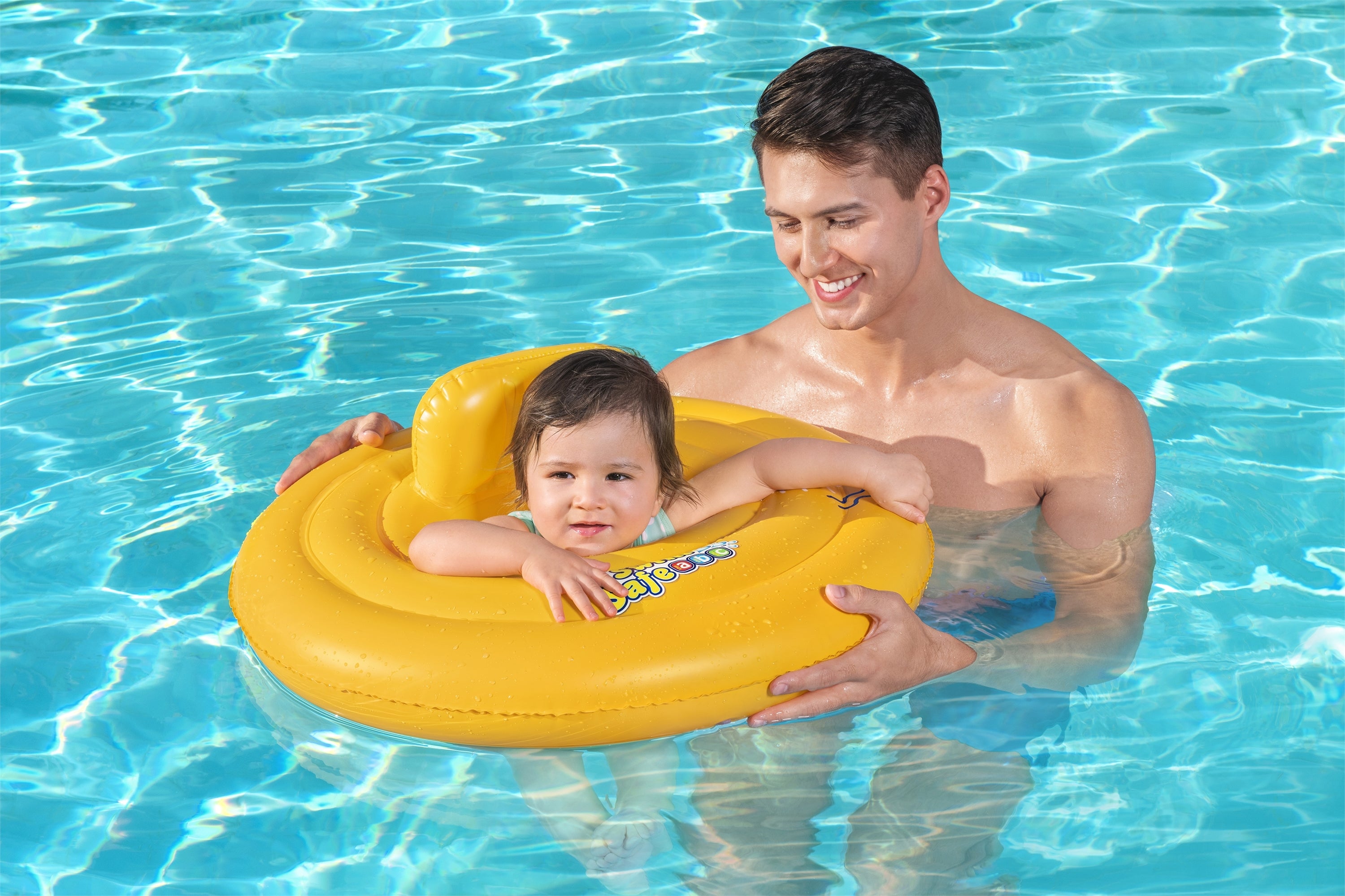Bestway Swimsafe Baby Seat Triple Ring 69cm