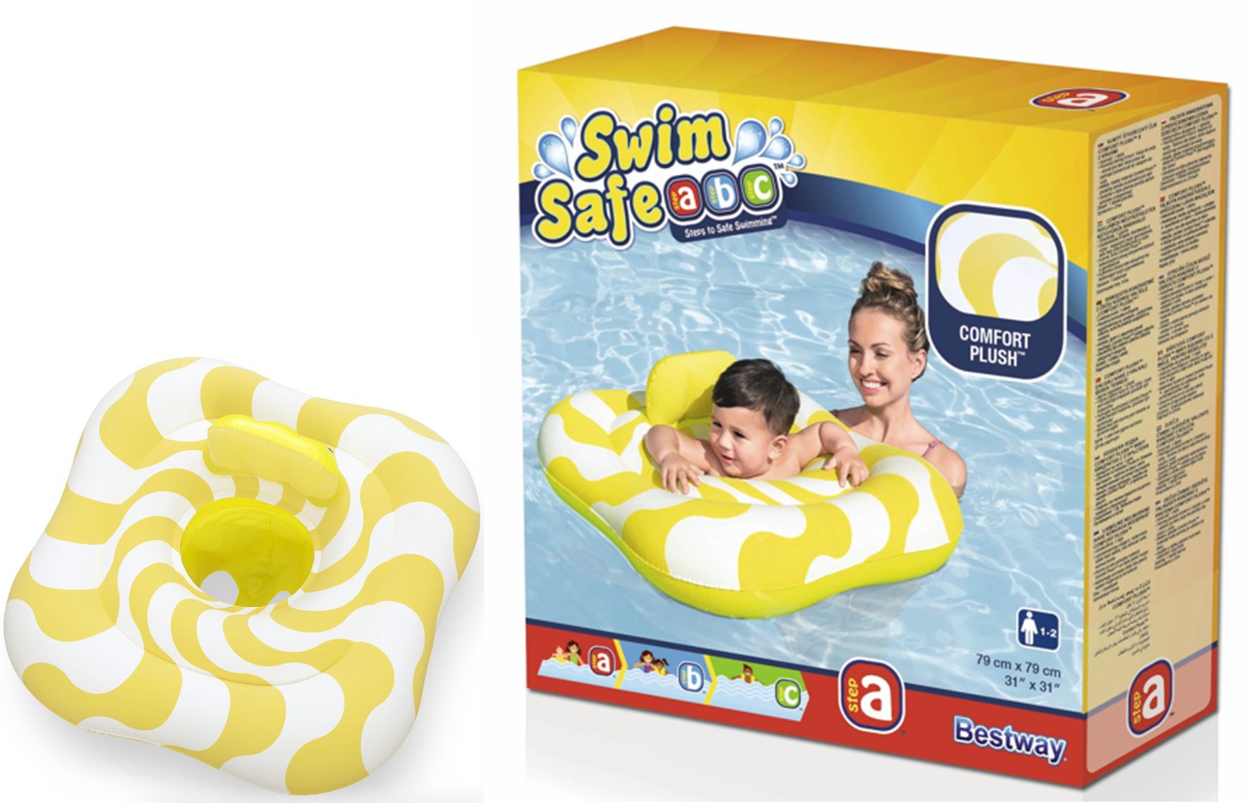 Bway Swimsafe Baby Wavy Square 79x79cm