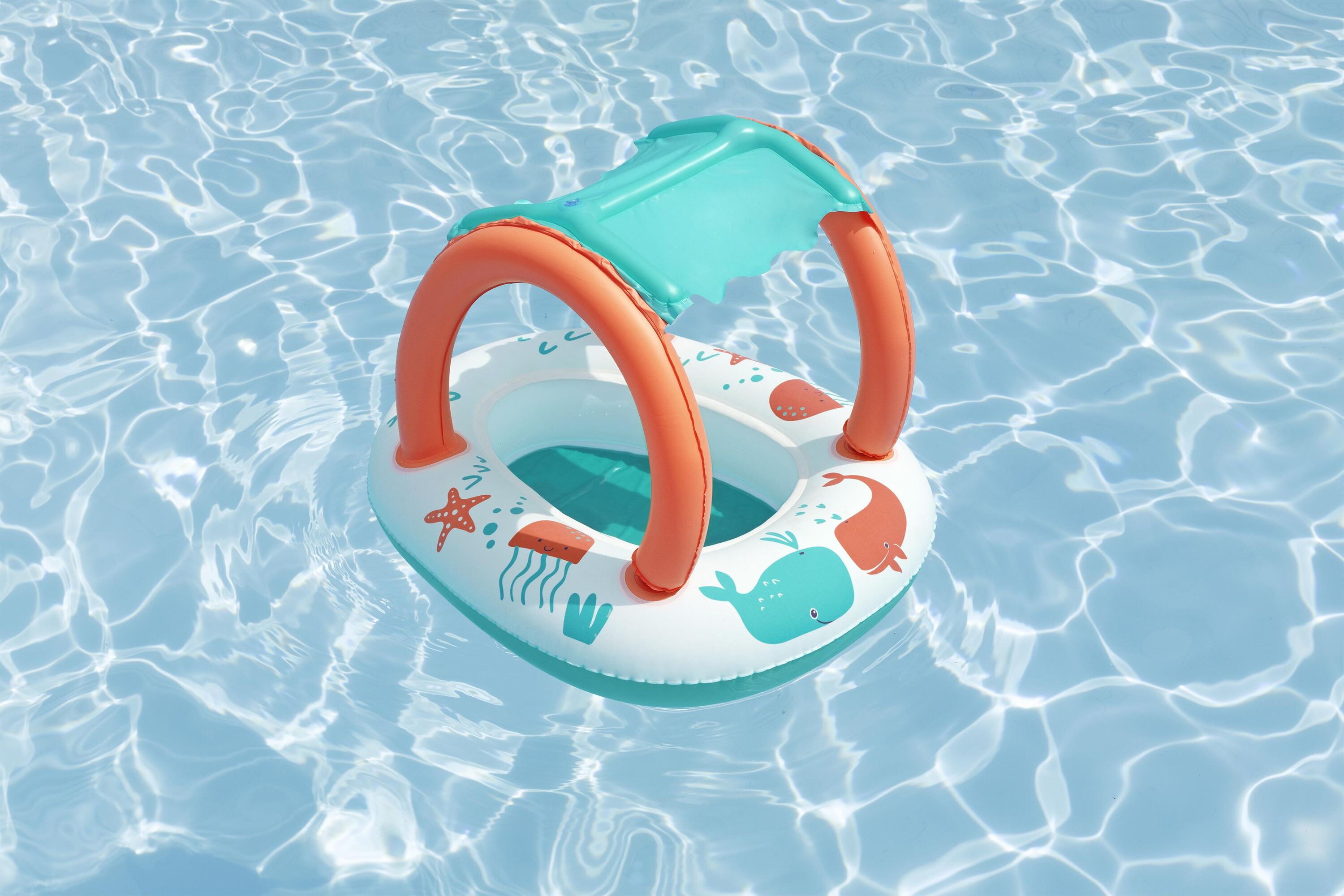 Bestway UVcare Babyseat Sea Animals 84x67cm