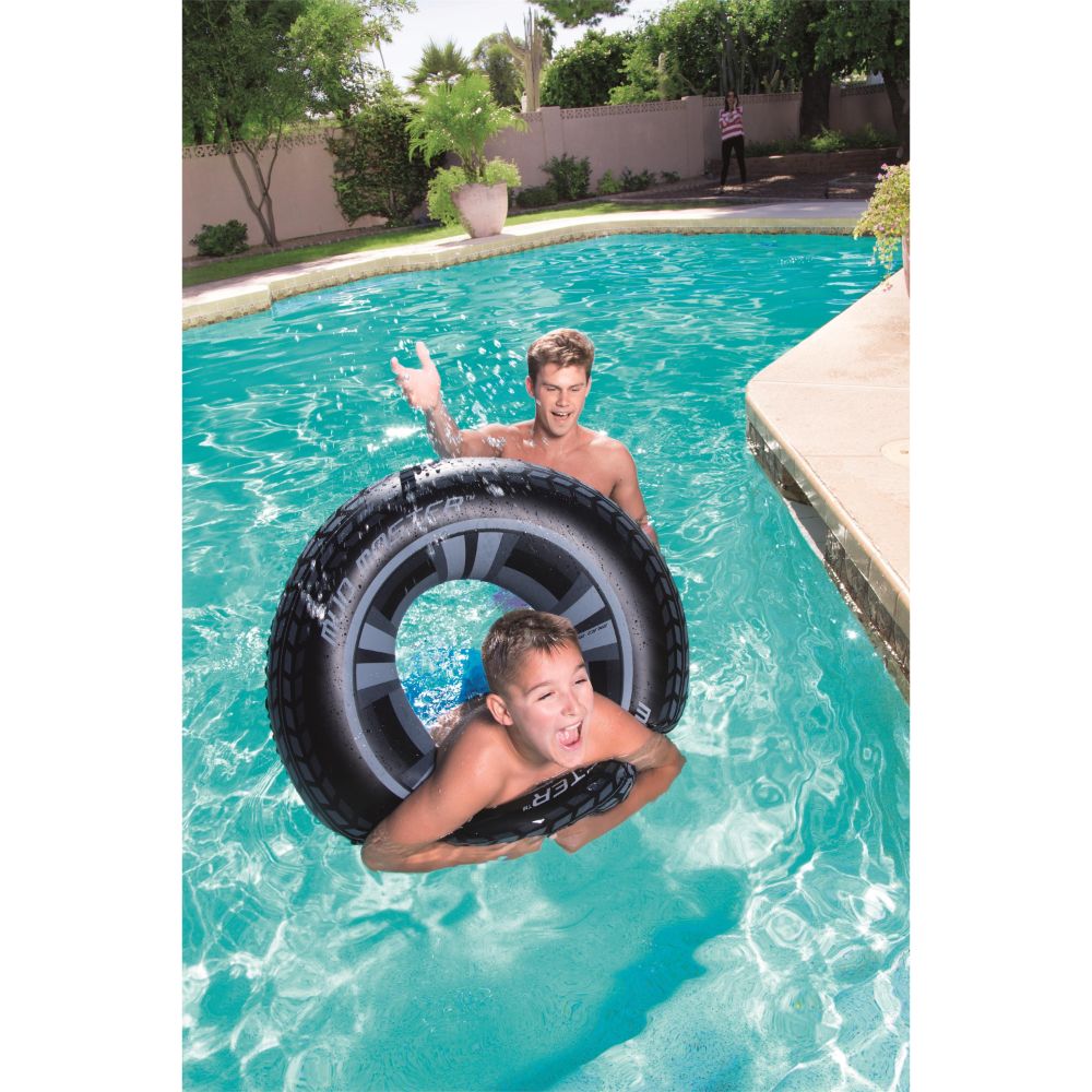 Bestway Mud Master Swim Ring 91cm Kids & Adults Inflatable Pool Float