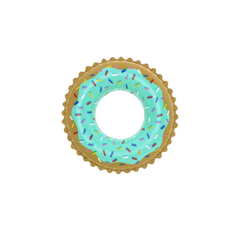 Bestway 91 cm Sweet Donut Swim Ring Inflatable Pool Float