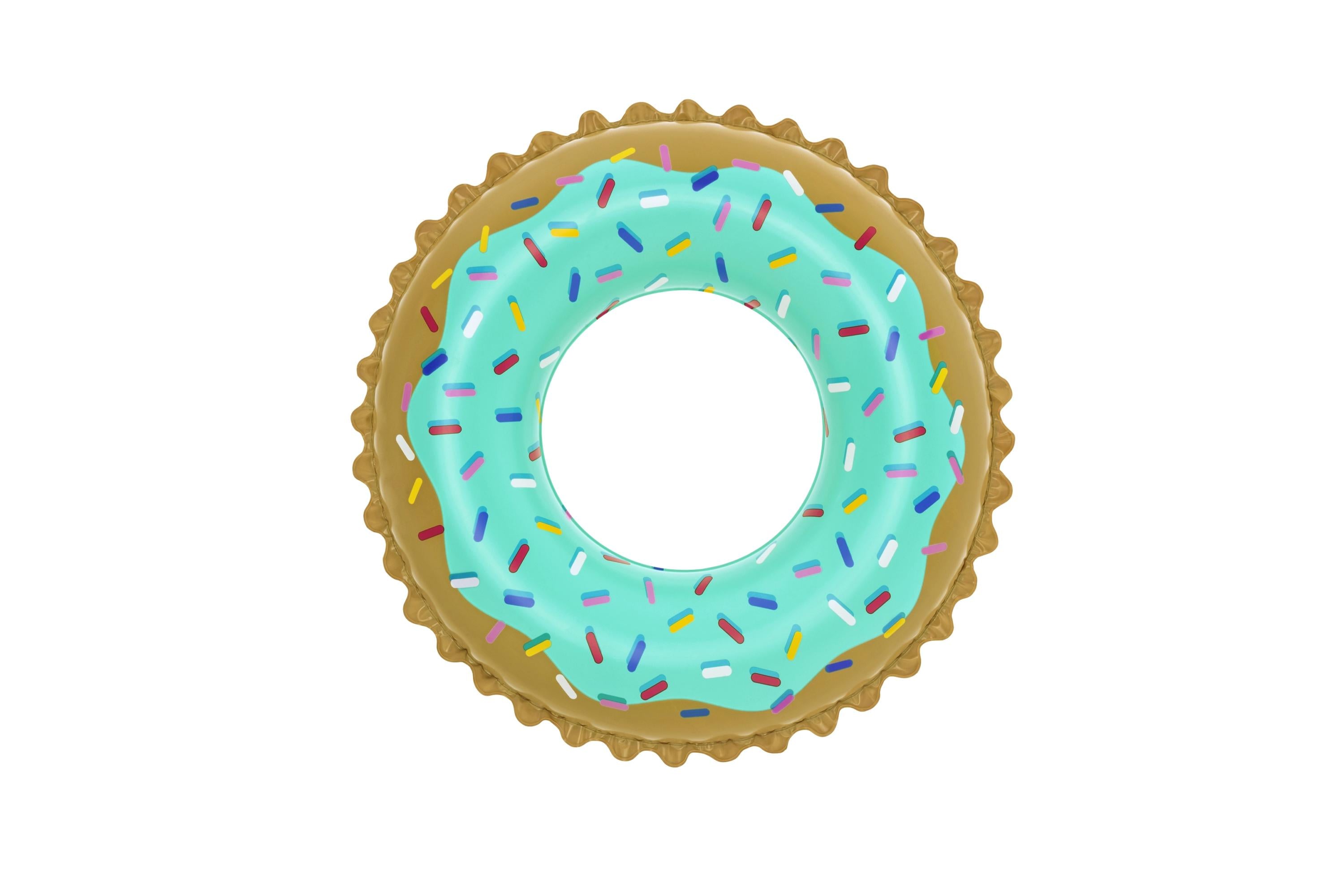 Bestway 91 cm Sweet Donut Swim Ring Inflatable Pool Float
