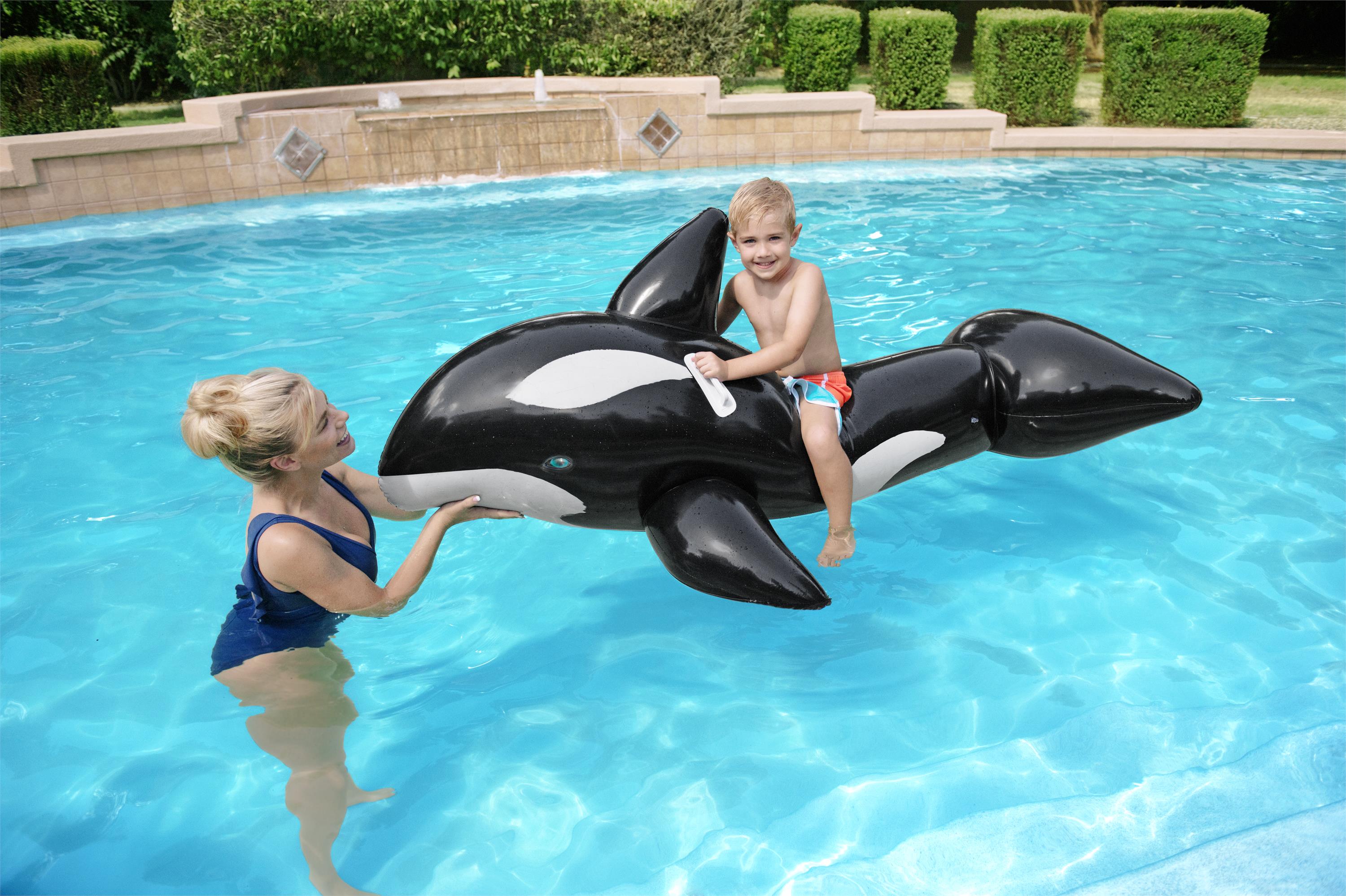 Bestway Inflatable Jumbo Whale Kids Pool Toy 203x102cm