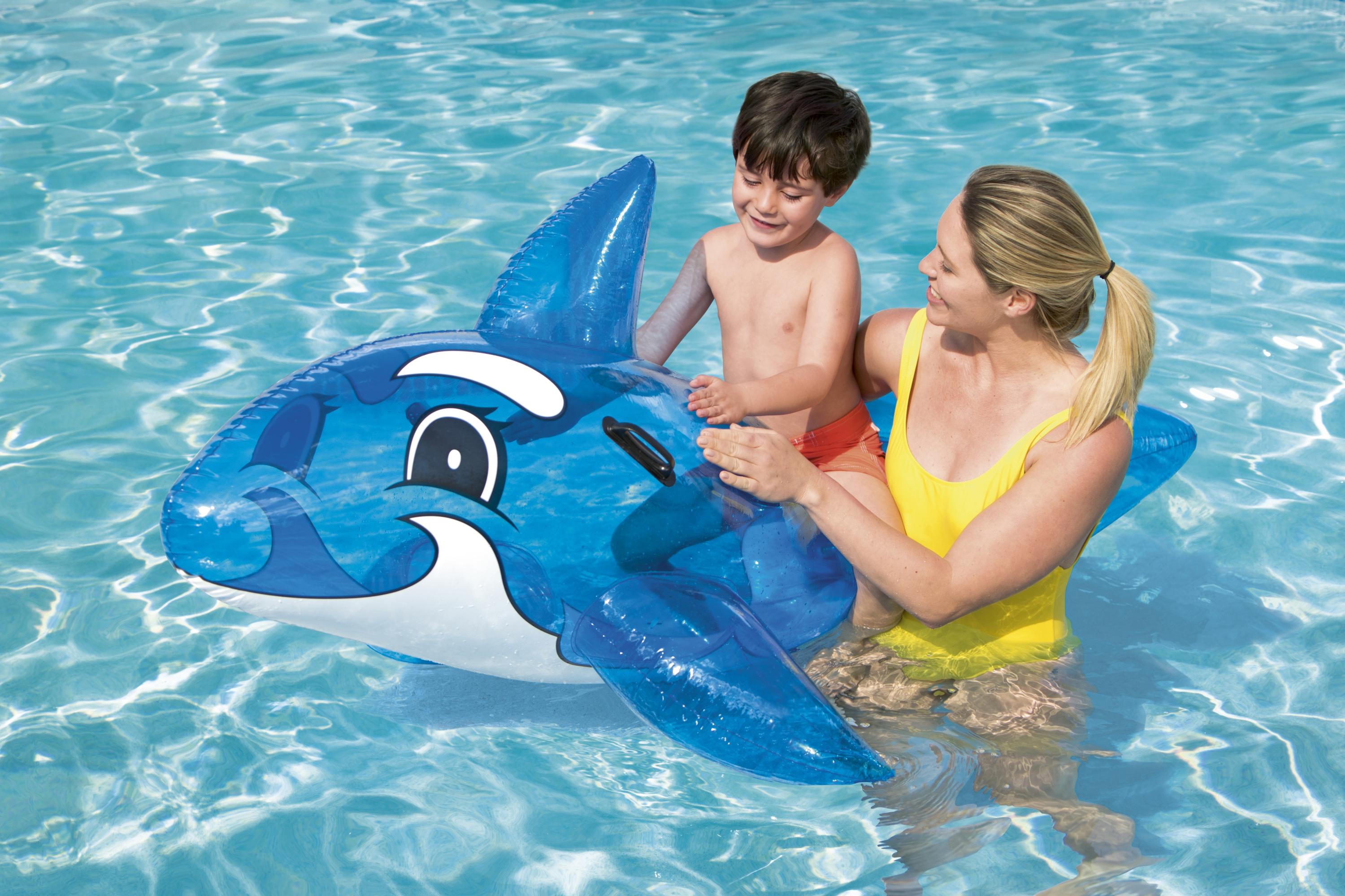 Bestway Whale Kids Inflatable Pool Float 157x94cm Assortment