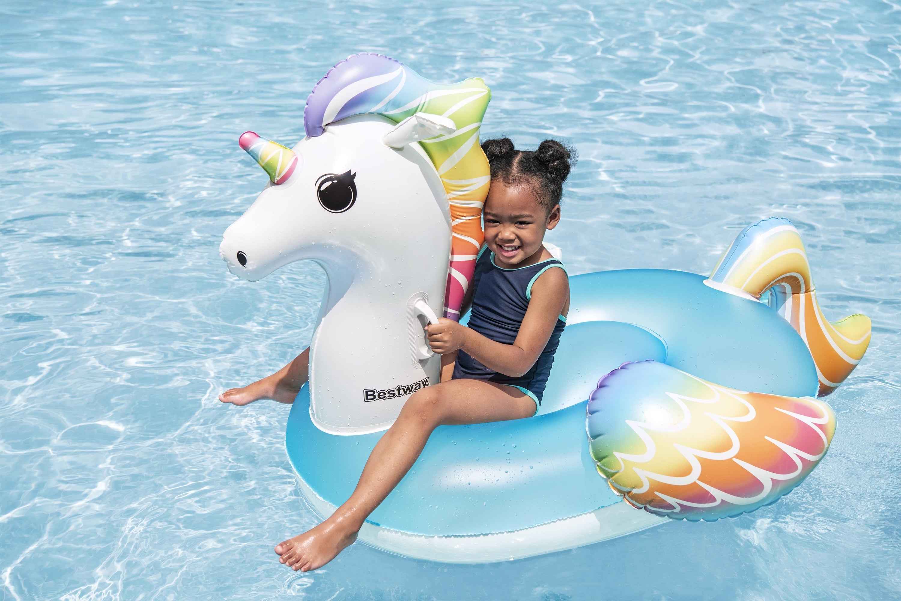 Bestway Fantasy Unicorn Kids Inflatable Pool Float 150x117cm