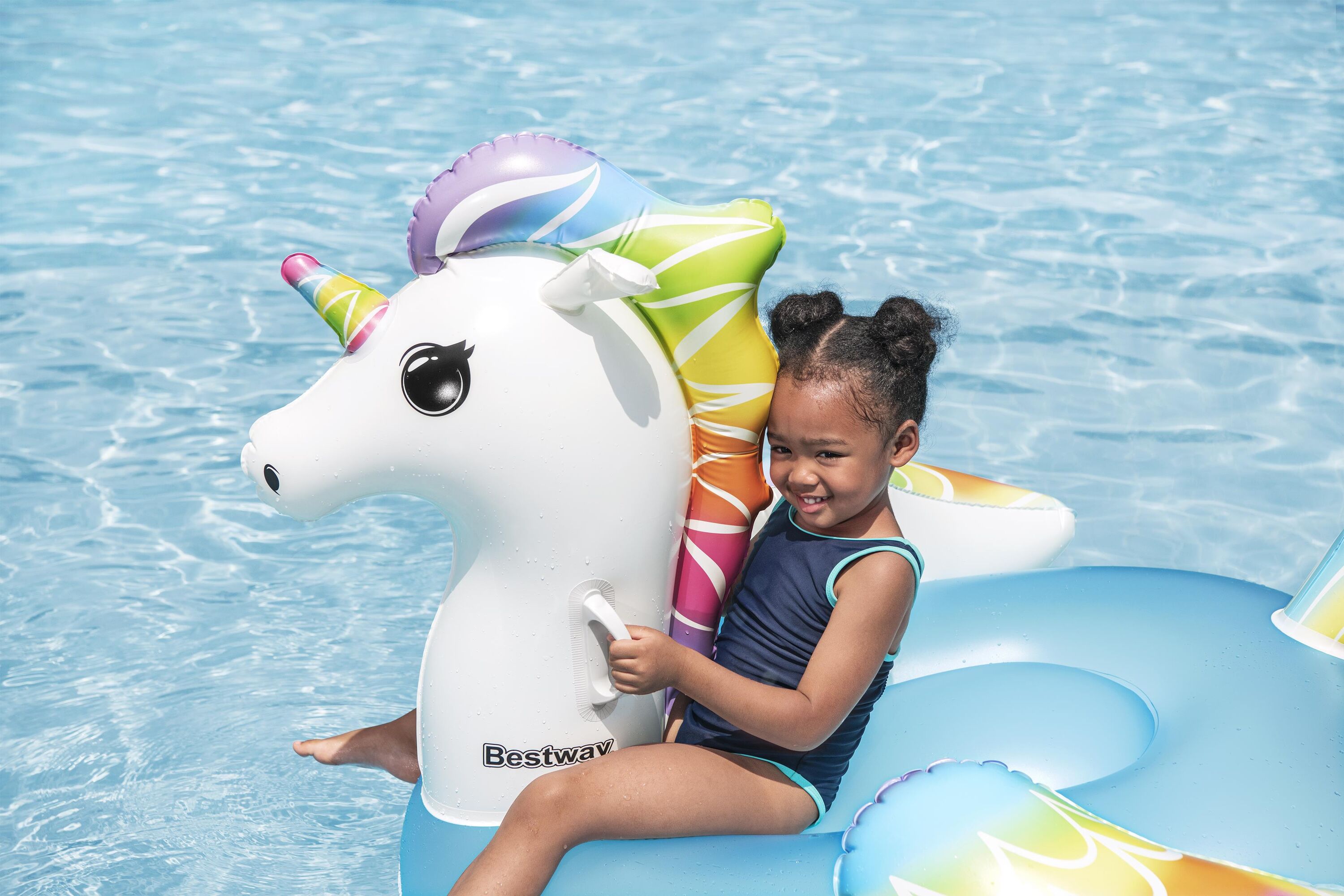 Bestway Fantasy Unicorn Kids Inflatable Pool Float 150x117cm