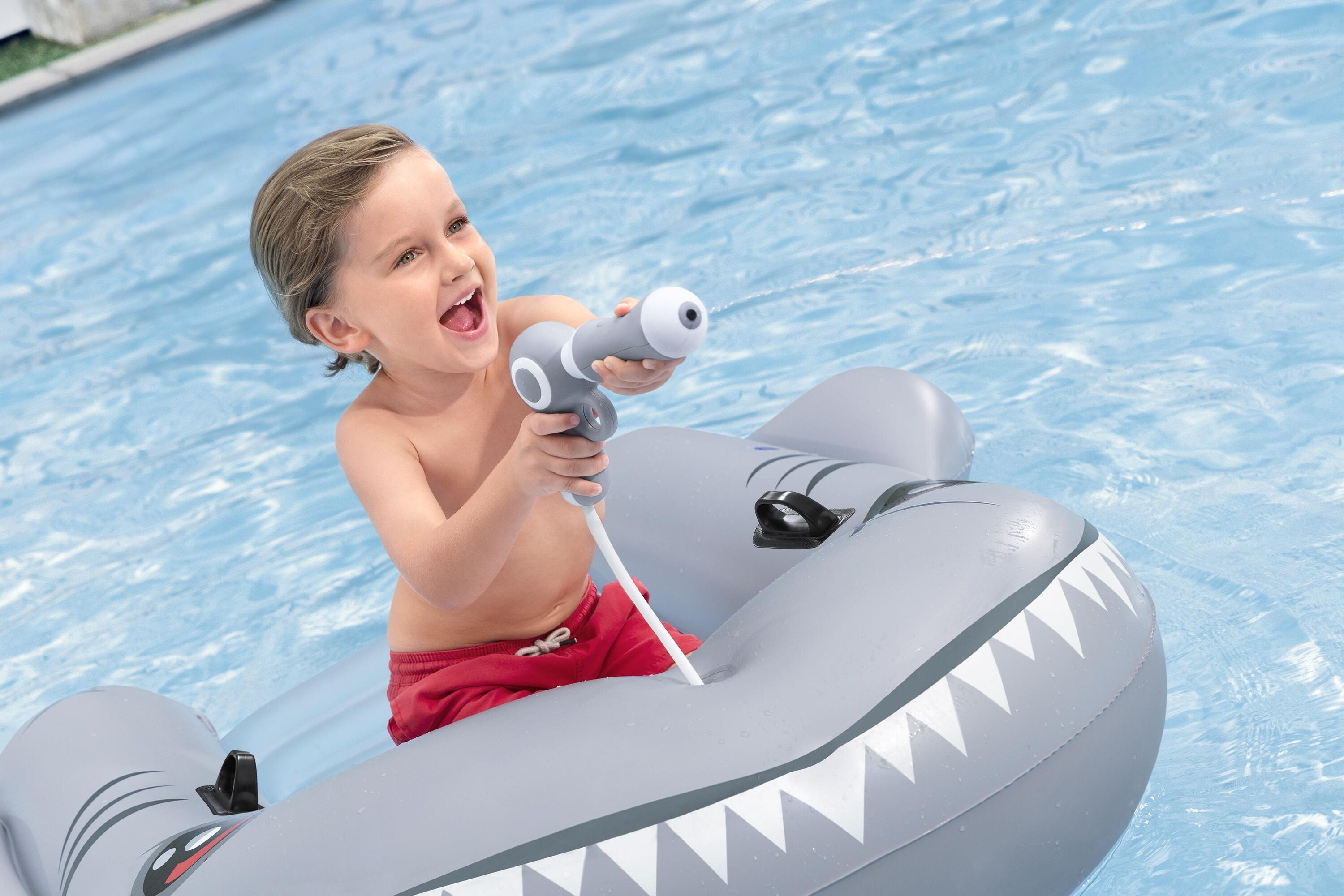 Bestway Kickboard Inflatable Shark Venture 160x115cm