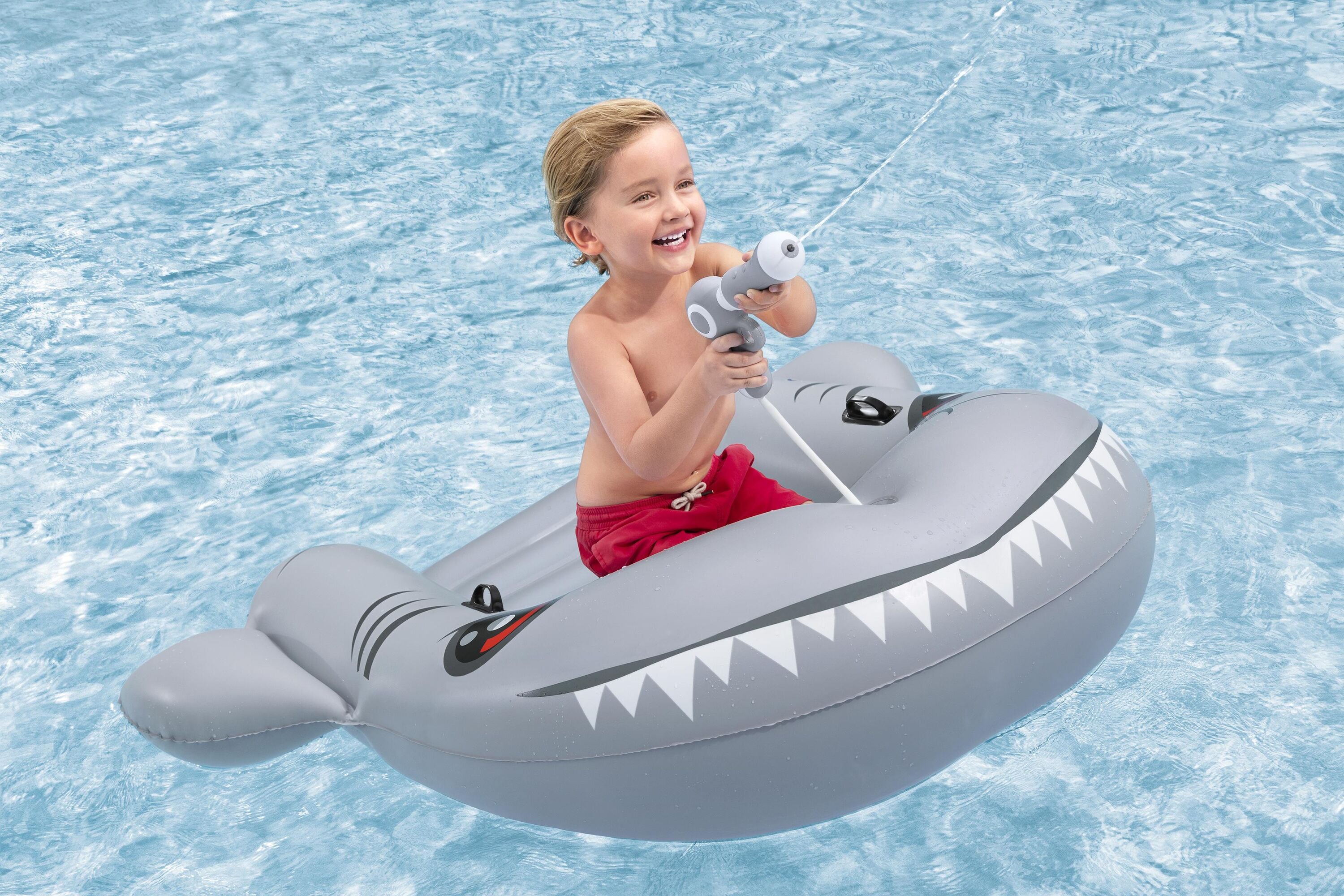 Bestway Kickboard Inflatable Shark Venture 160x115cm