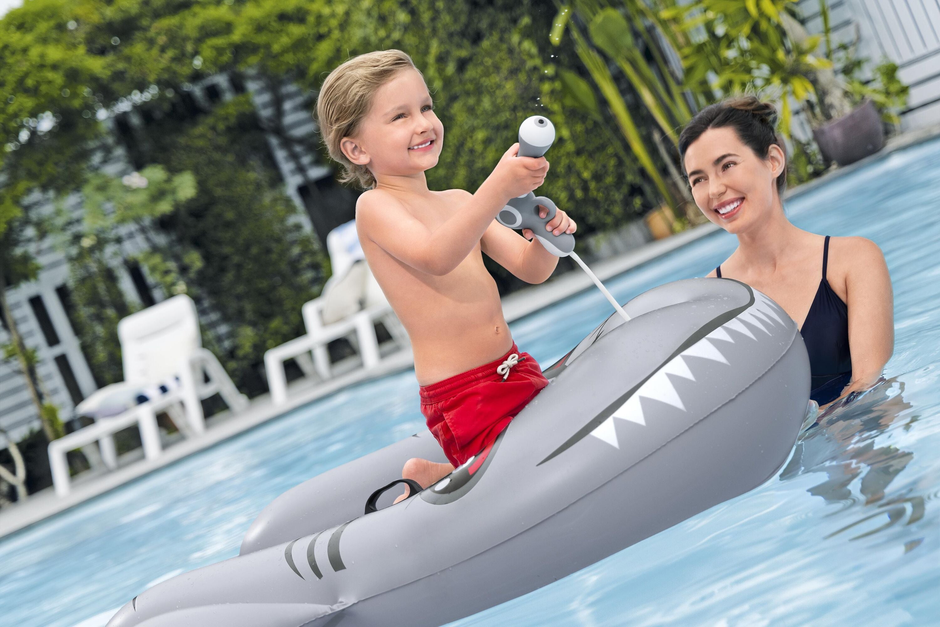 Bestway Kickboard Inflatable Shark Venture 160x115cm