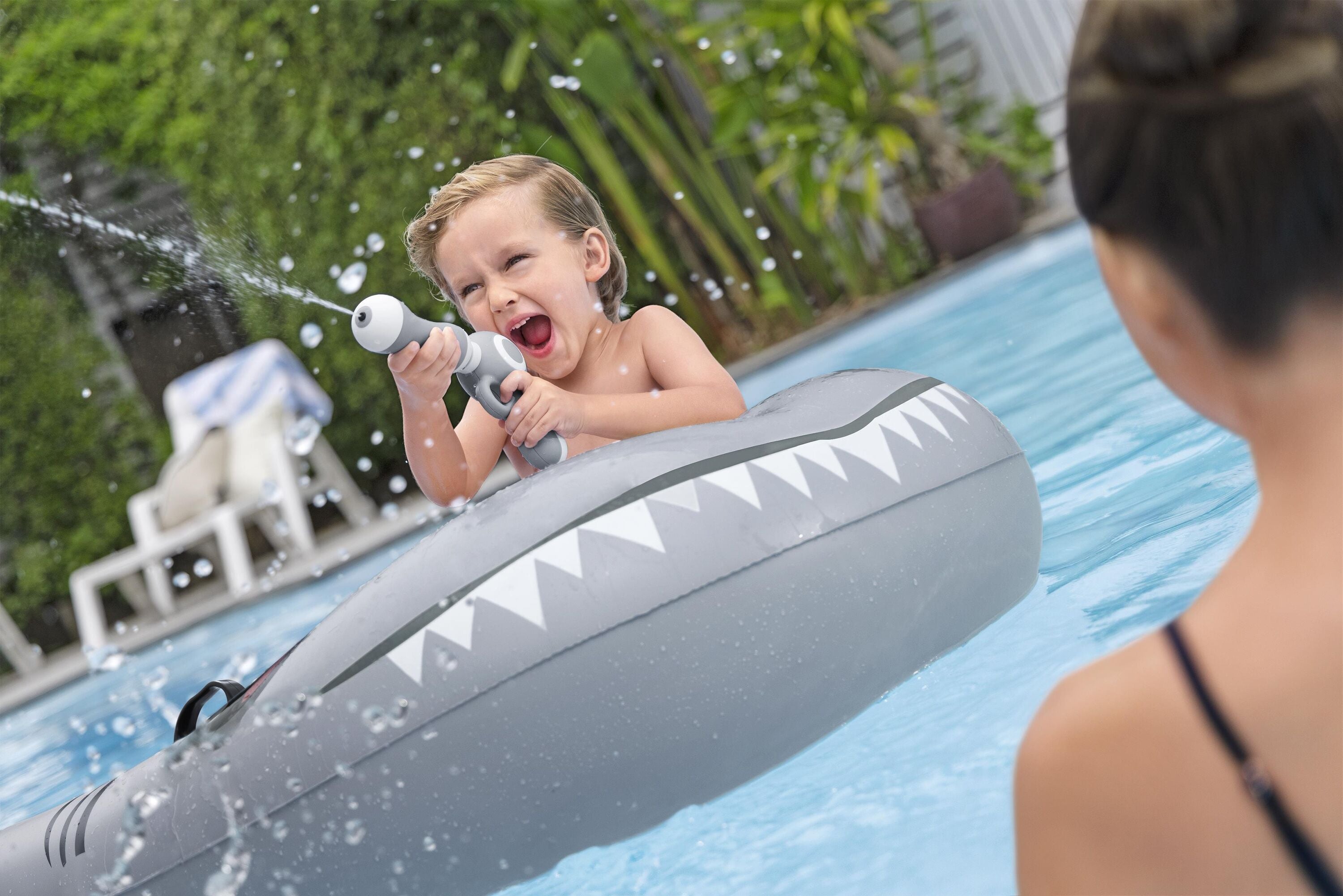 Bestway Kickboard Inflatable Shark Venture 160x115cm