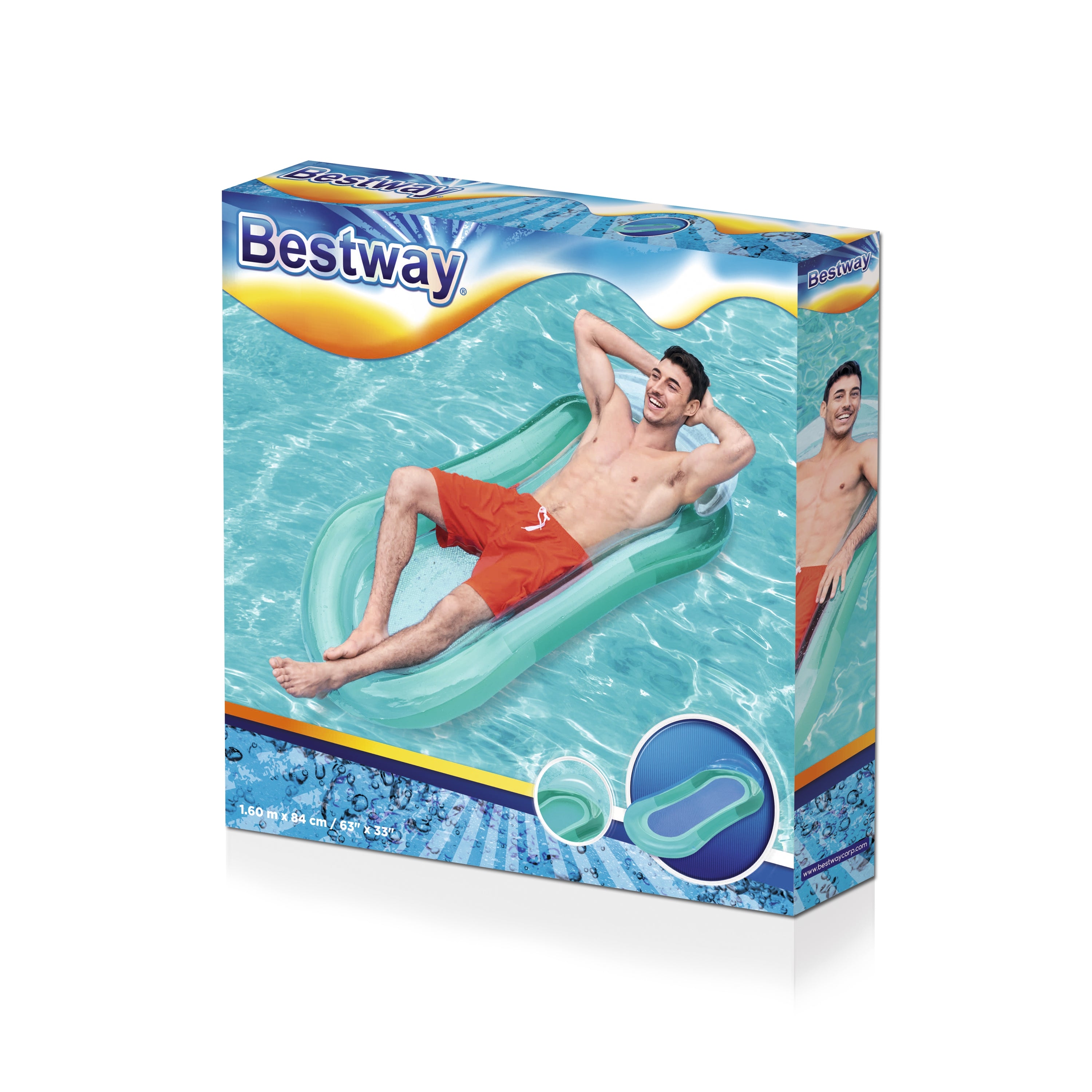 Bestway Lounge Aqua 160x84cm Assortment