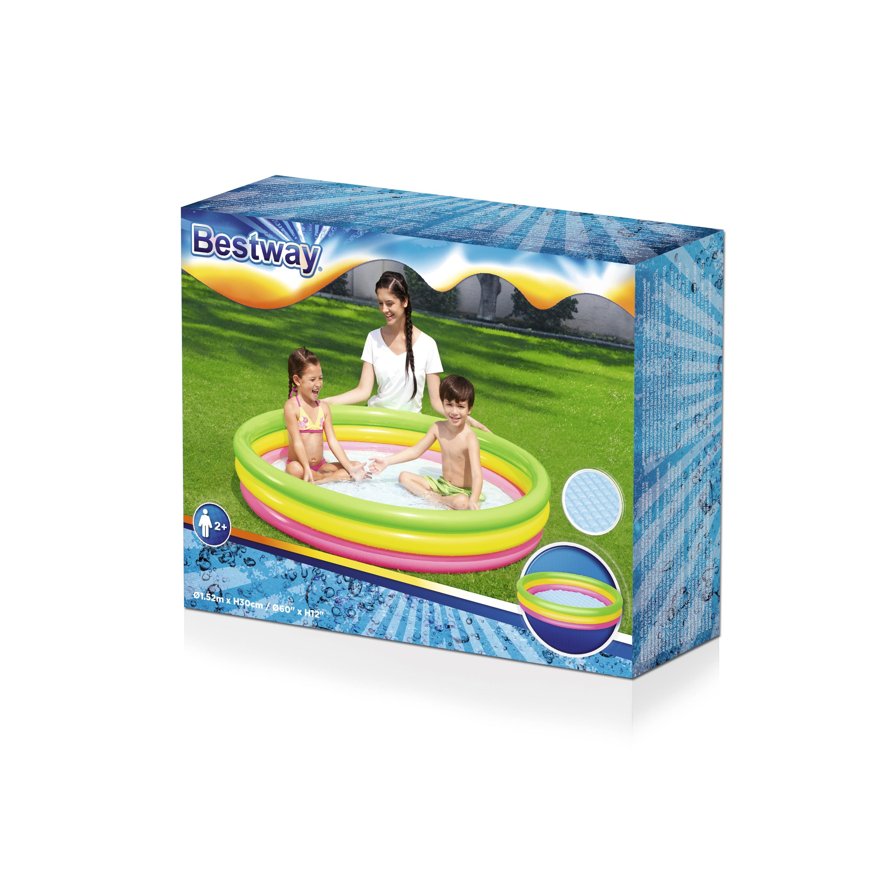 Bestway Summer Set Inflatable Kids Pool 152x30cm