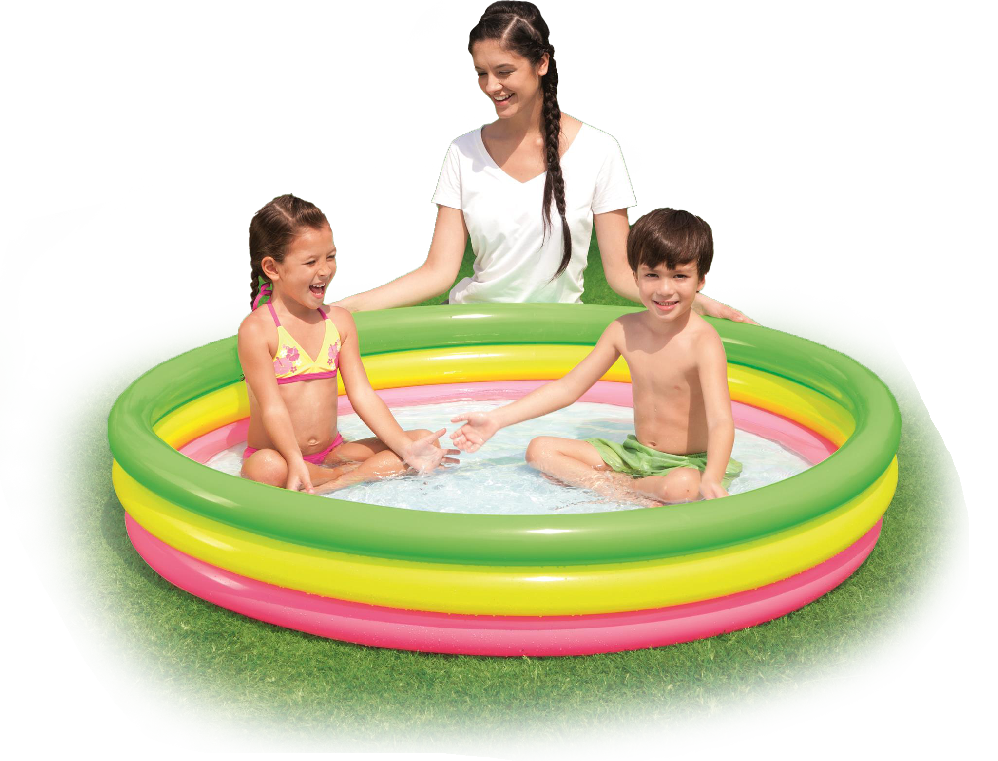 Bestway Summer Set Inflatable Kids Pool 152x30cm