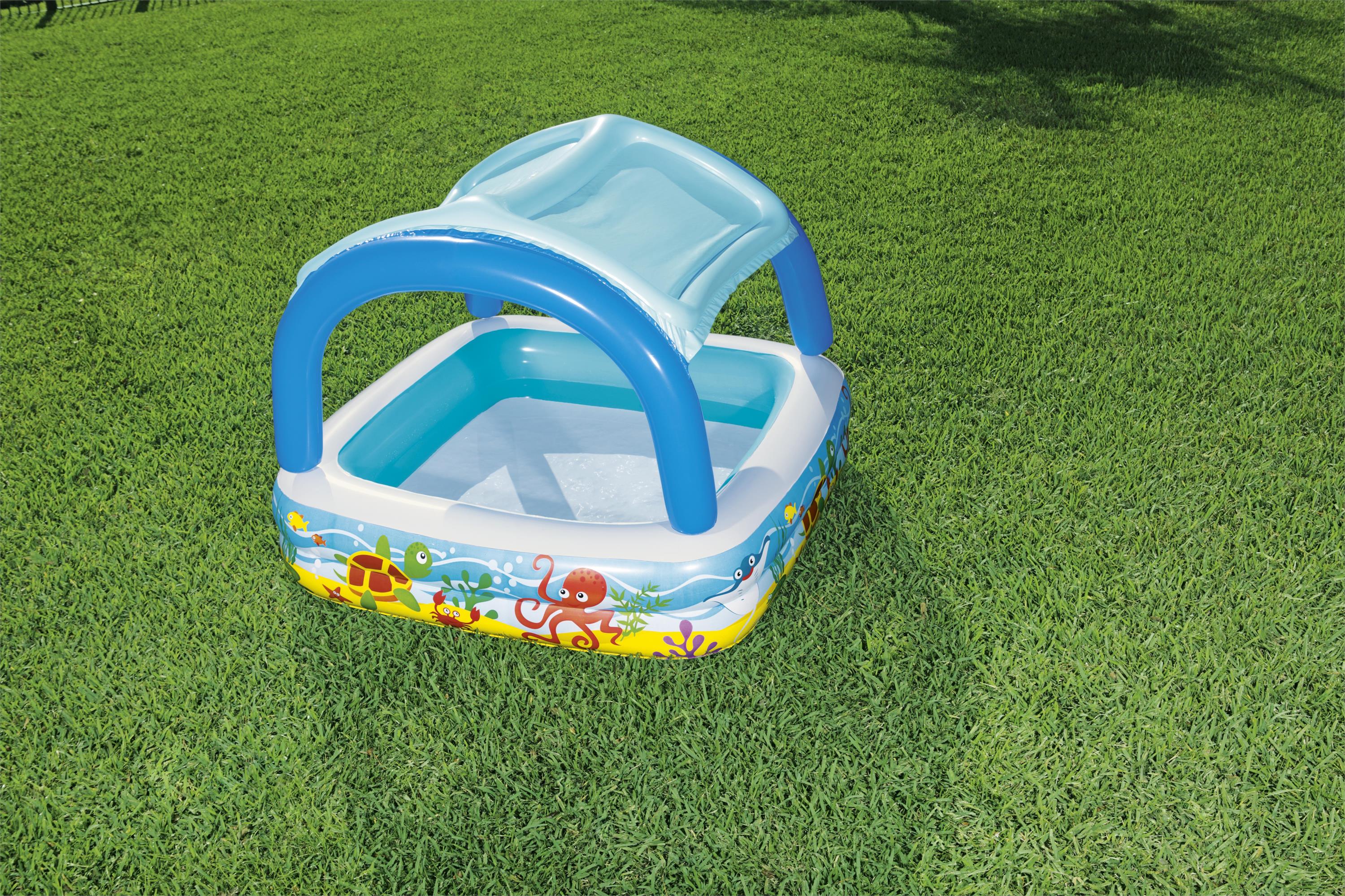 Bestway Play Pool With Canopy 140x140x114cm