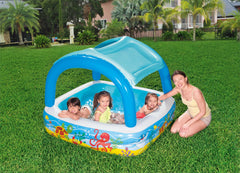 Bestway Play Pool With Canopy 140x140x114cm