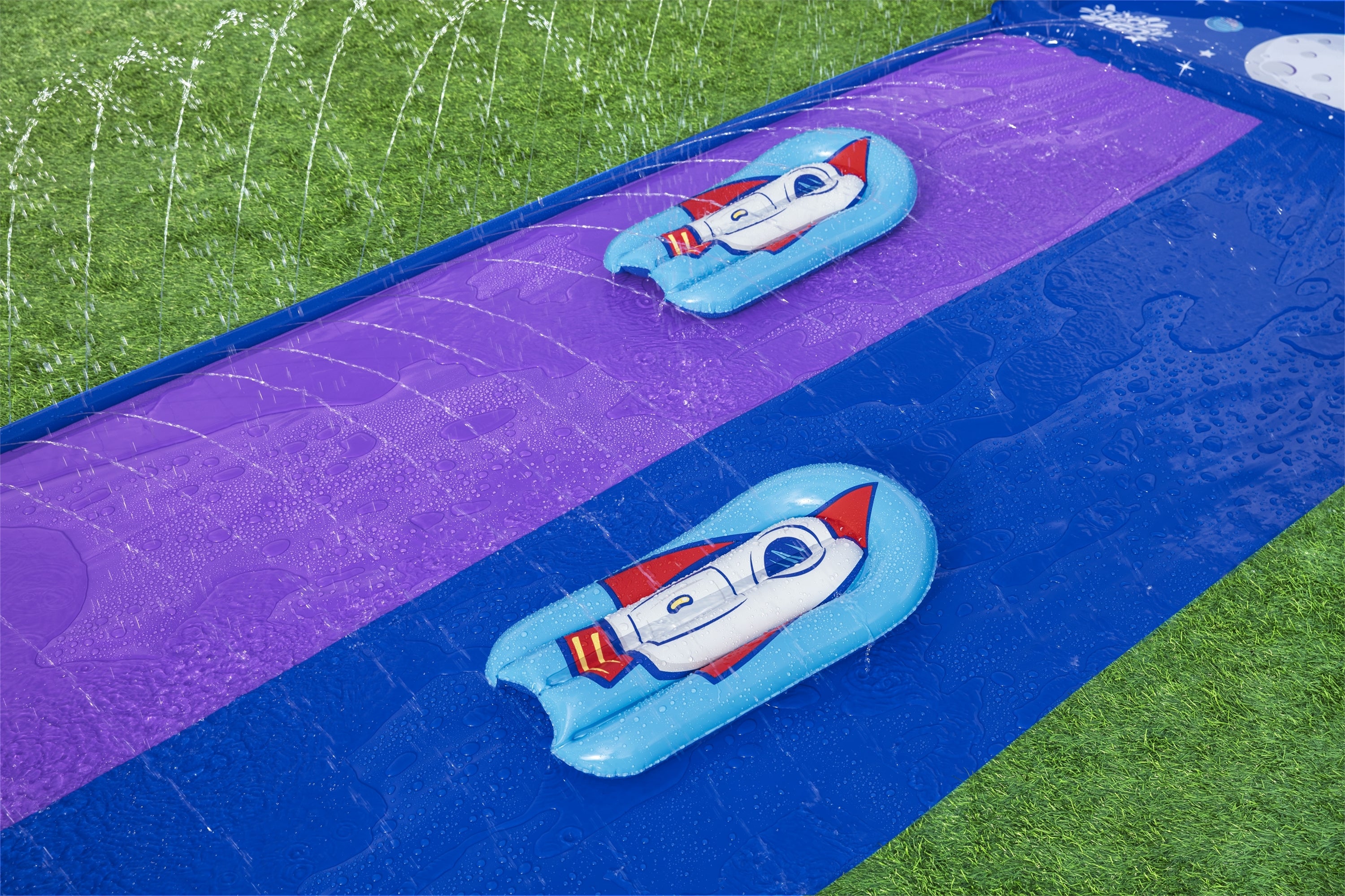 Bestway H2Ogo Slide Lunar Launch 488cm