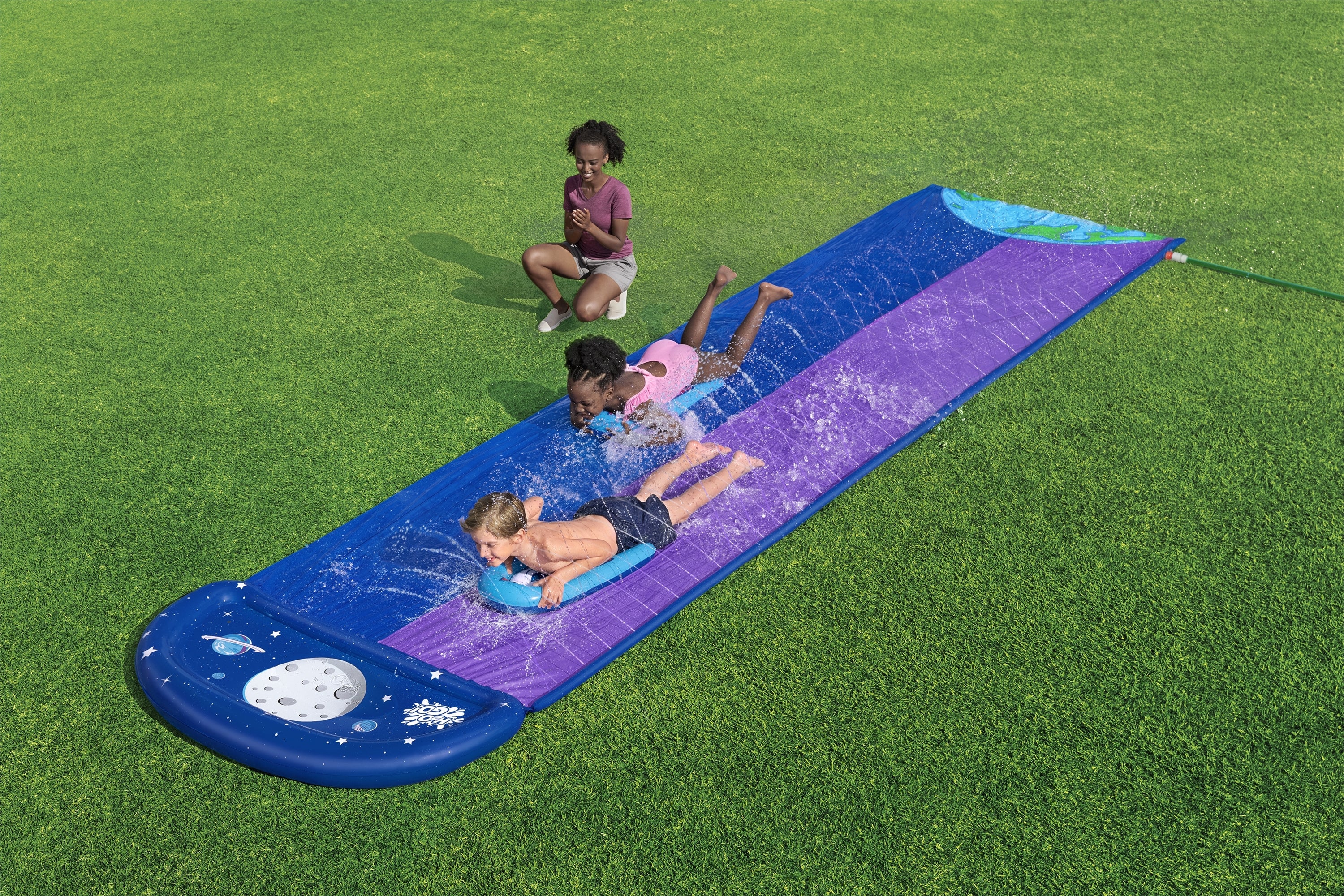 Bestway H2Ogo Slide Lunar Launch 488cm