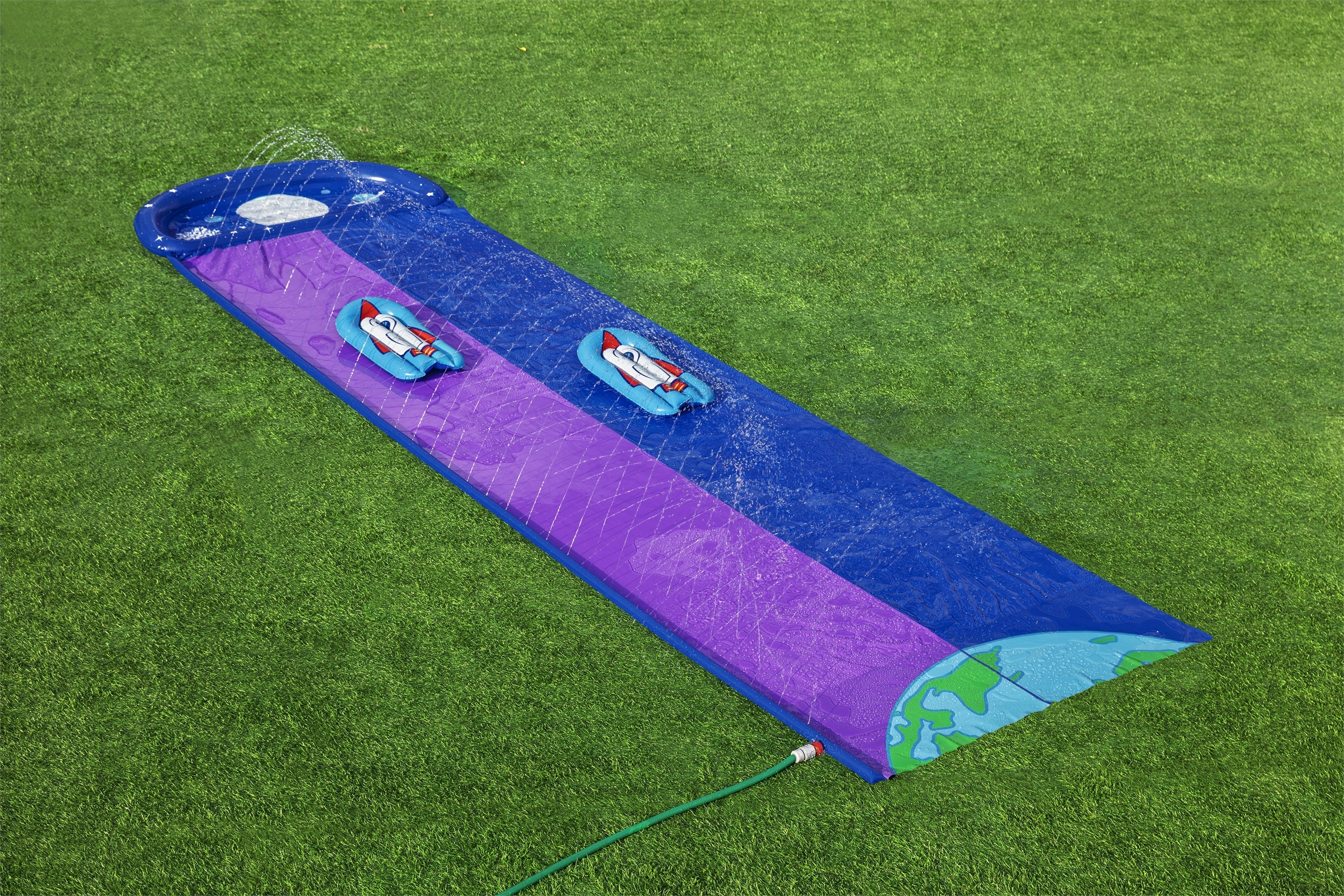 Bestway H2Ogo Slide Lunar Launch 488cm