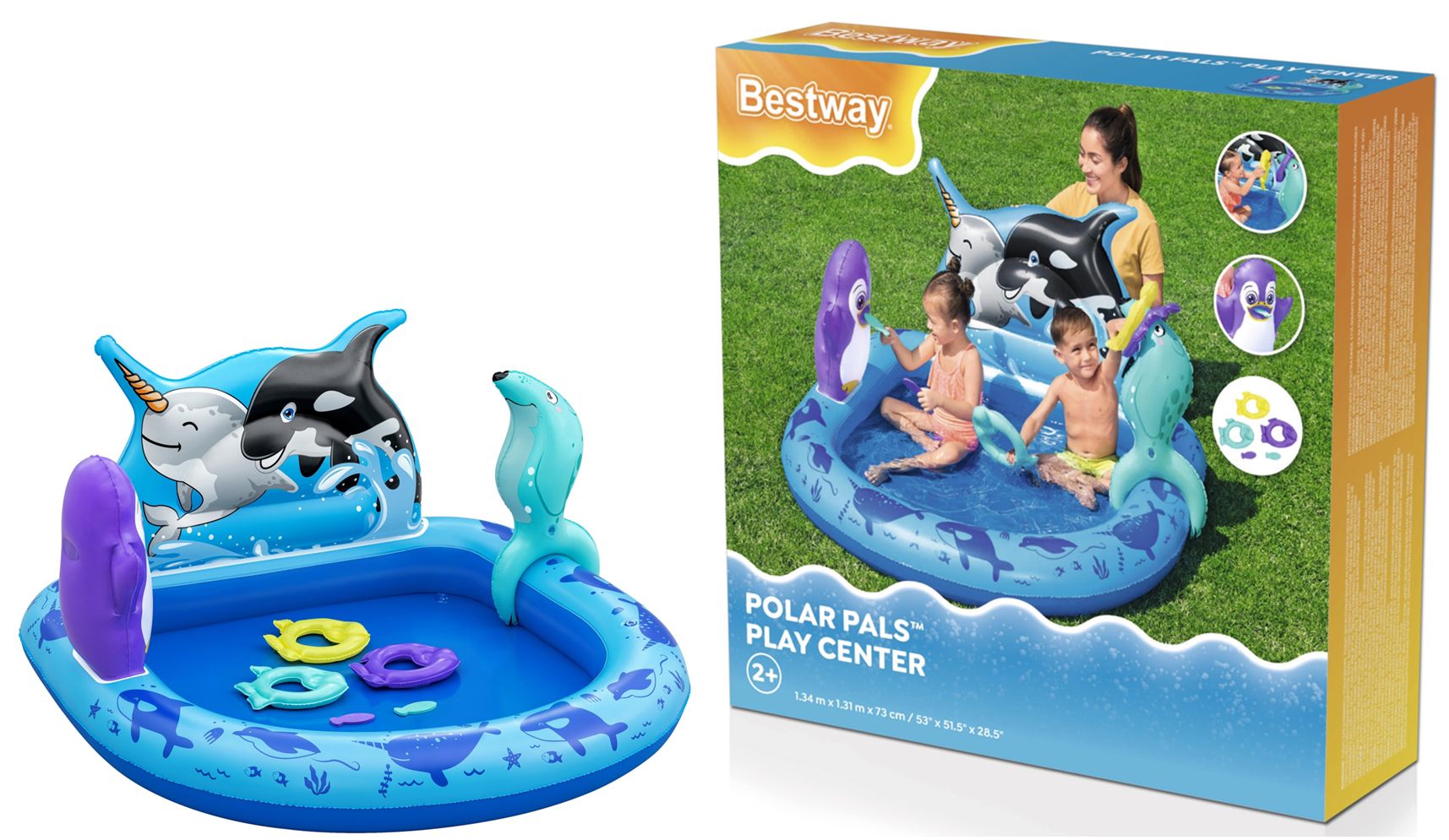 Bestway Playcenter Polar Pals 34x131x73cm