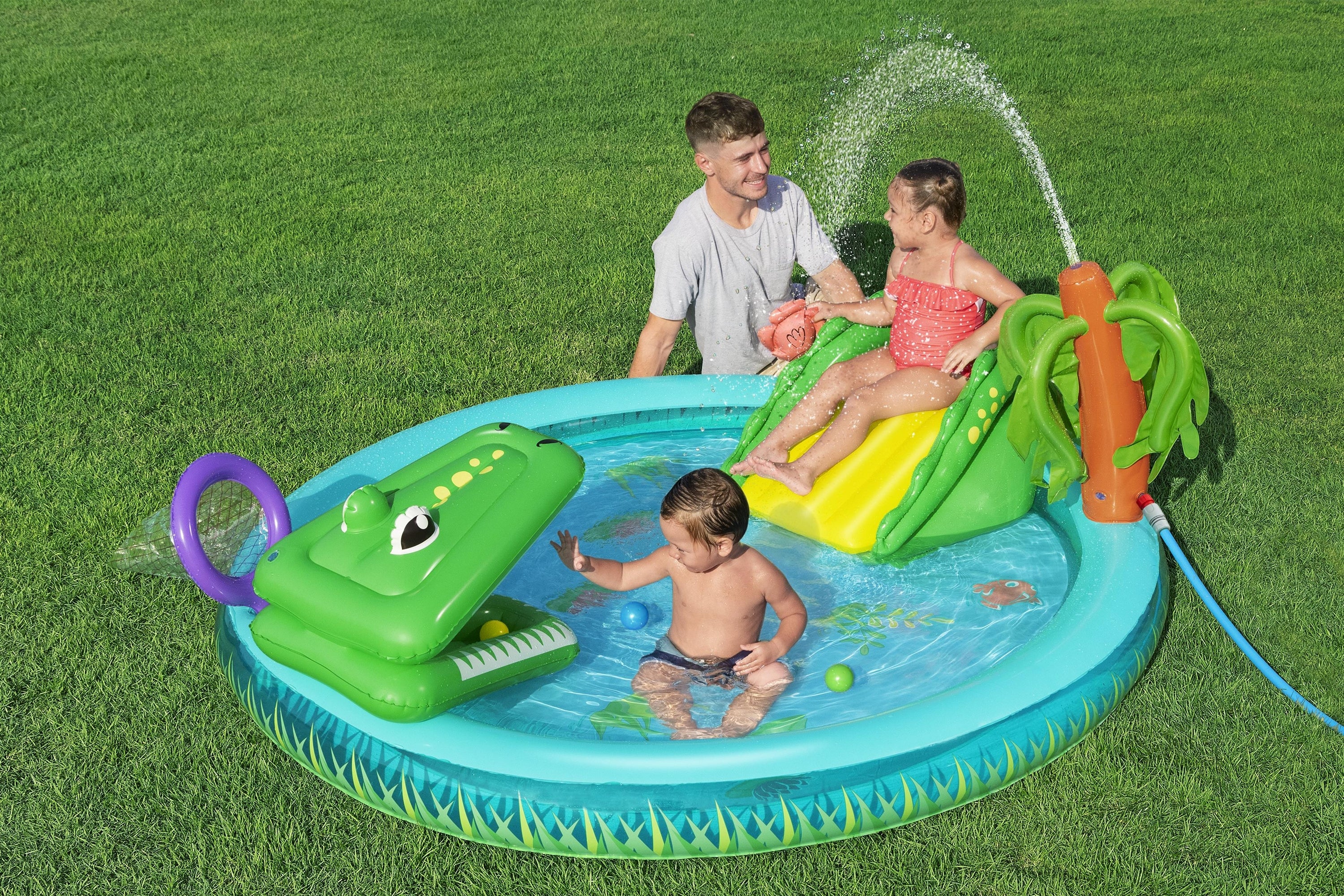 Bestway Playcentre Crocodile Cove 224x181x72cm