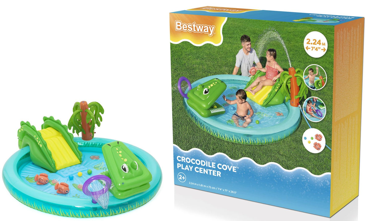 Bestway Playcentre Crocodile Cove 224x181x72cm
