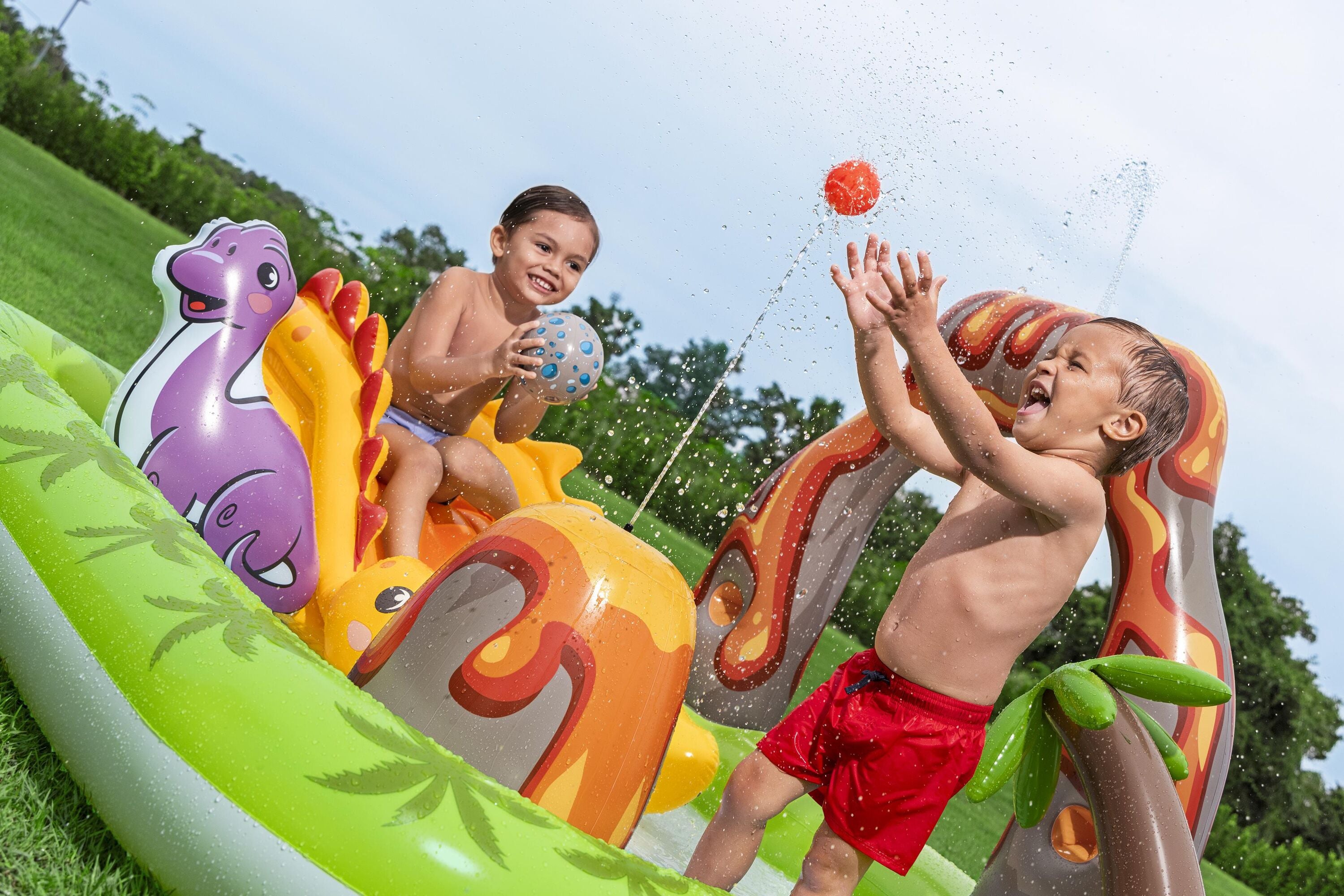Bestway Playcentre Volcano Springs 262x188cm
