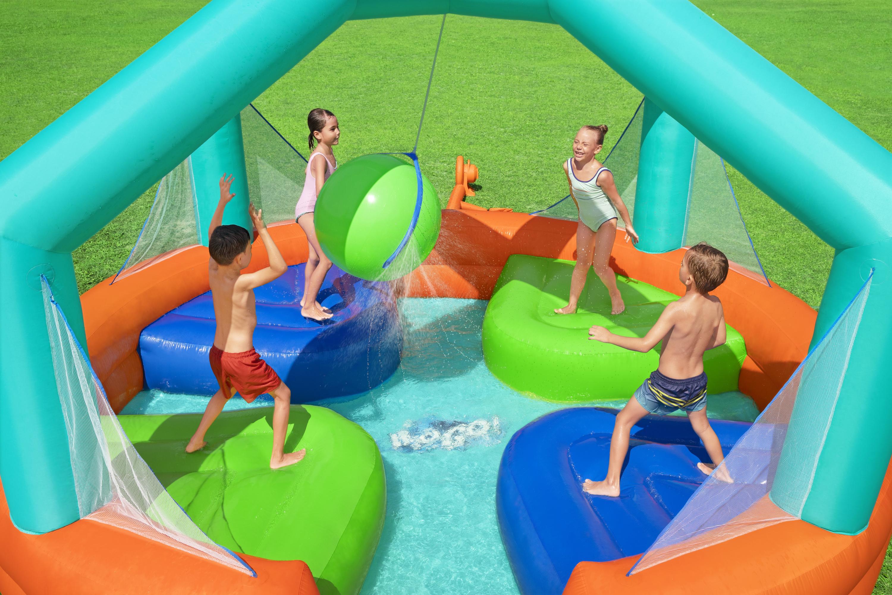 Bestway H2OGO! Dodge & Drench Water Park 450x450x268cm