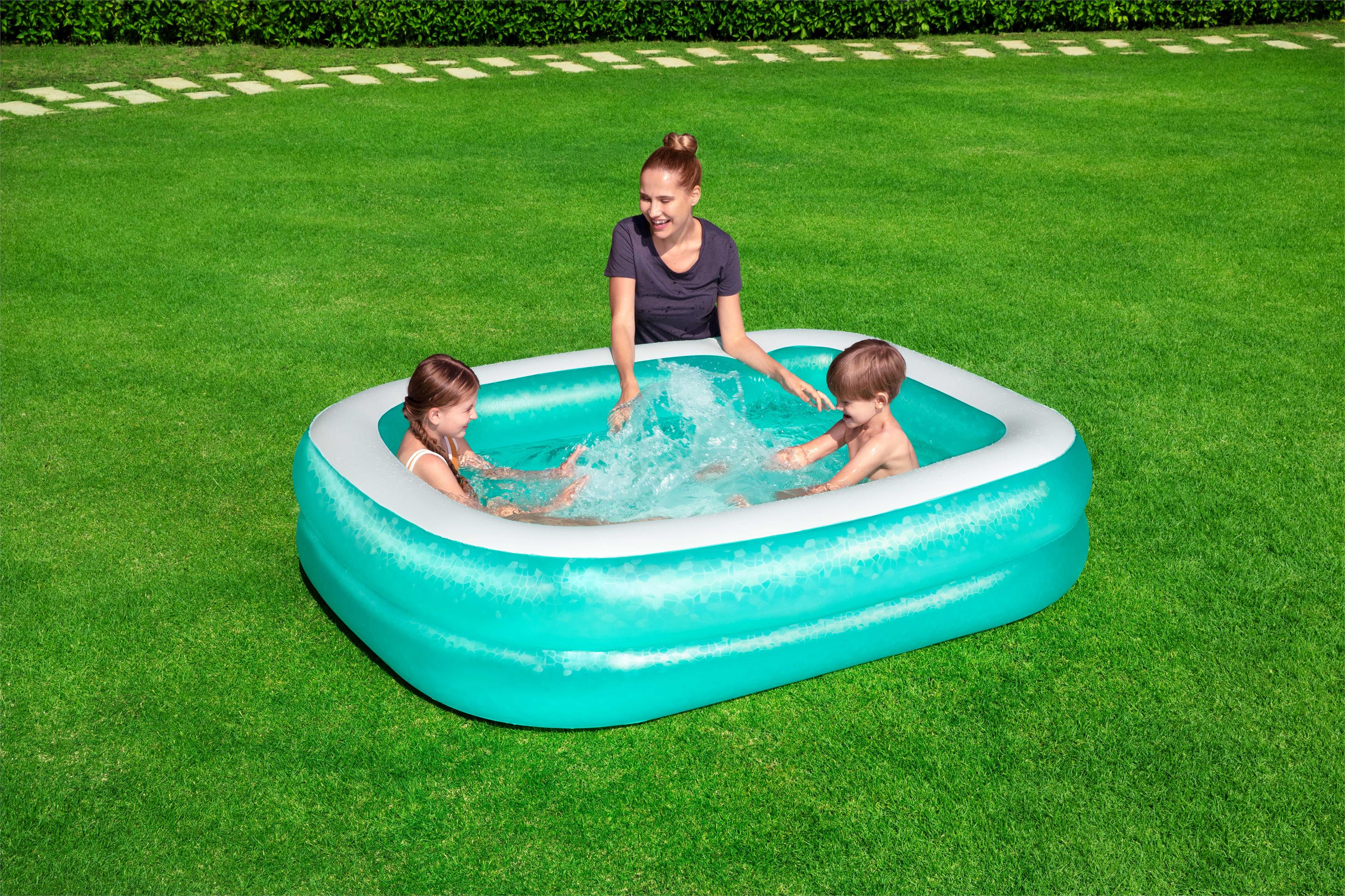 Bestway Pool Blue Rectangular 201x150x51cm