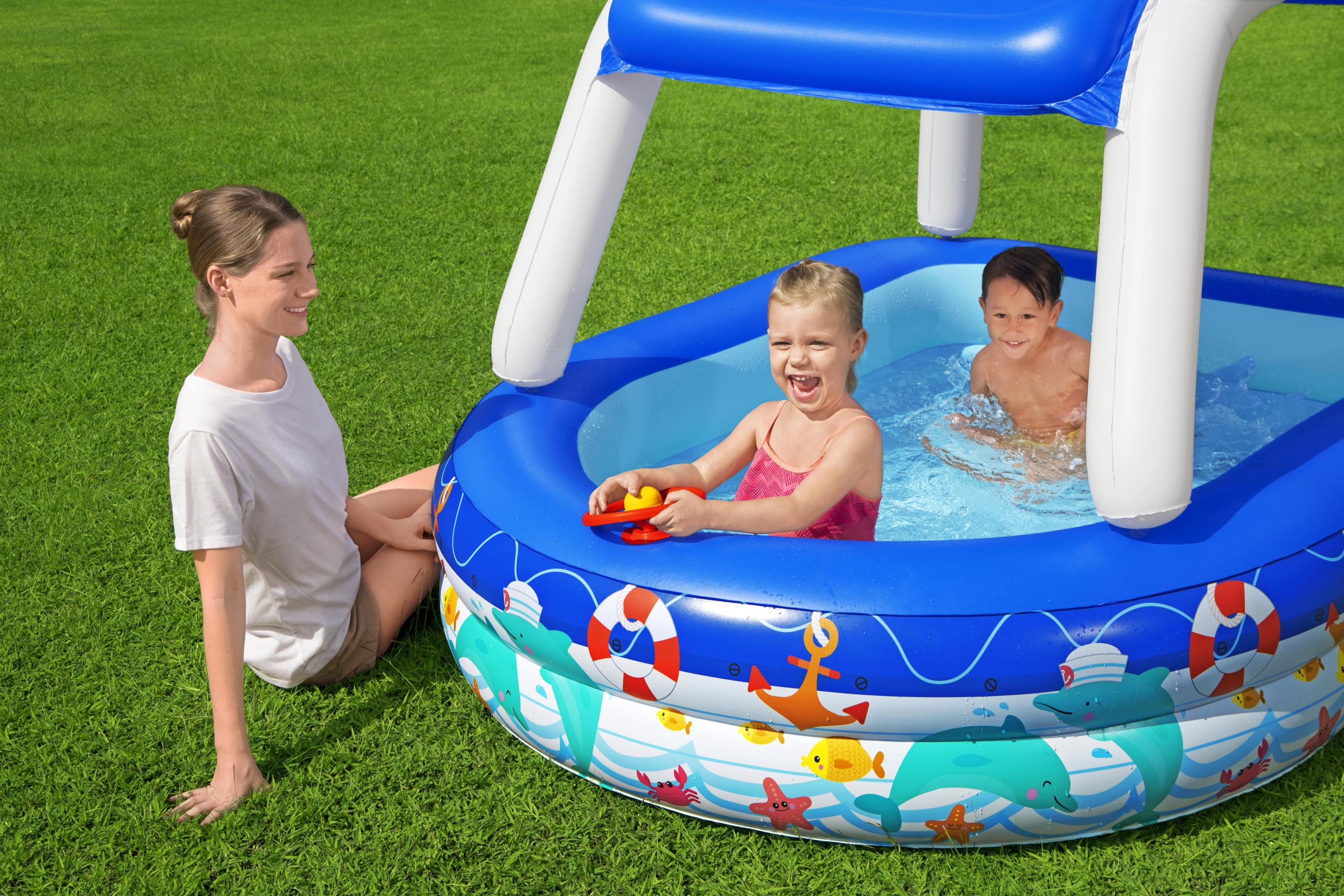 Bestway Family Pool Sea Captain 213x155x132