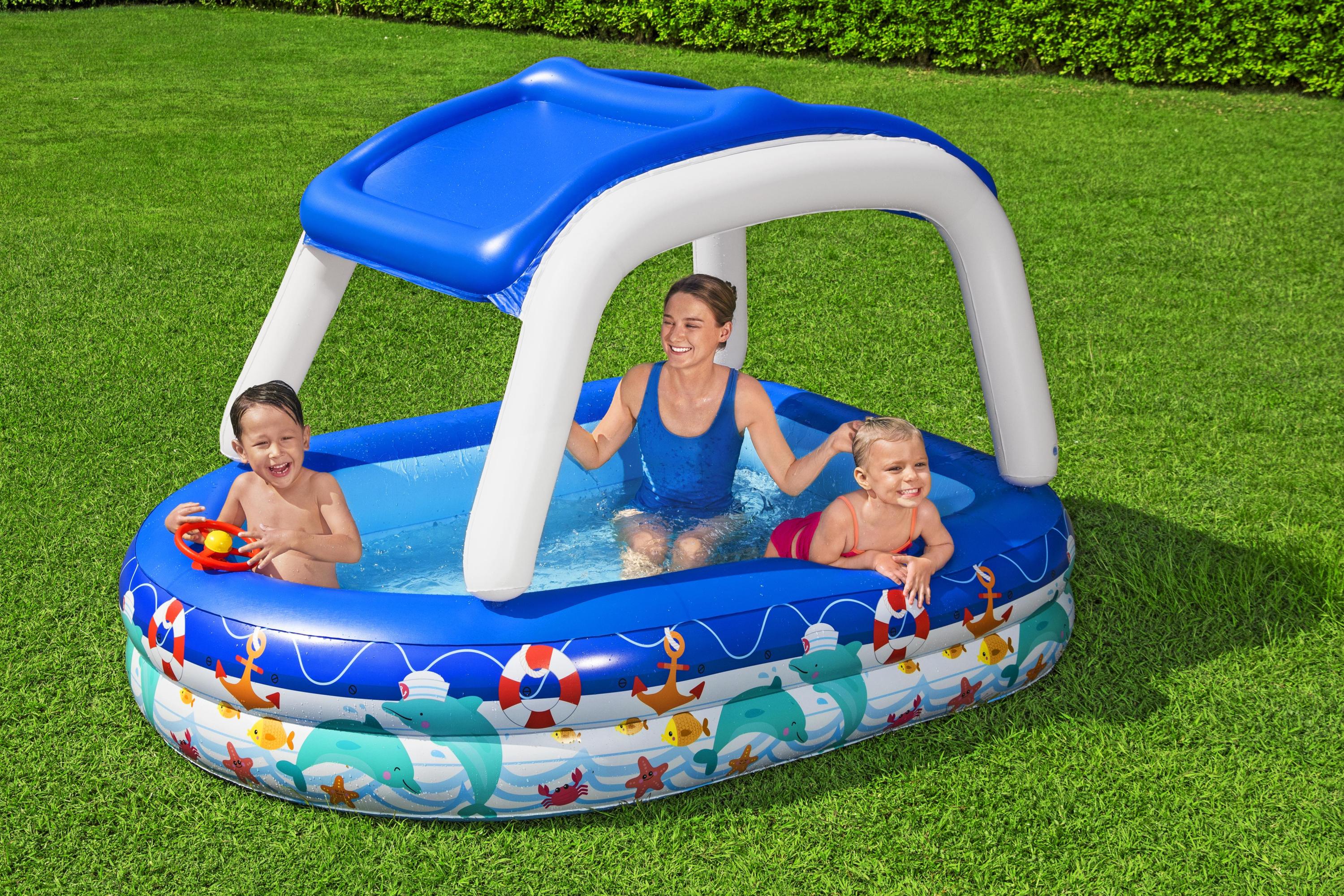 Bestway Family Pool Sea Captain 213x155x132