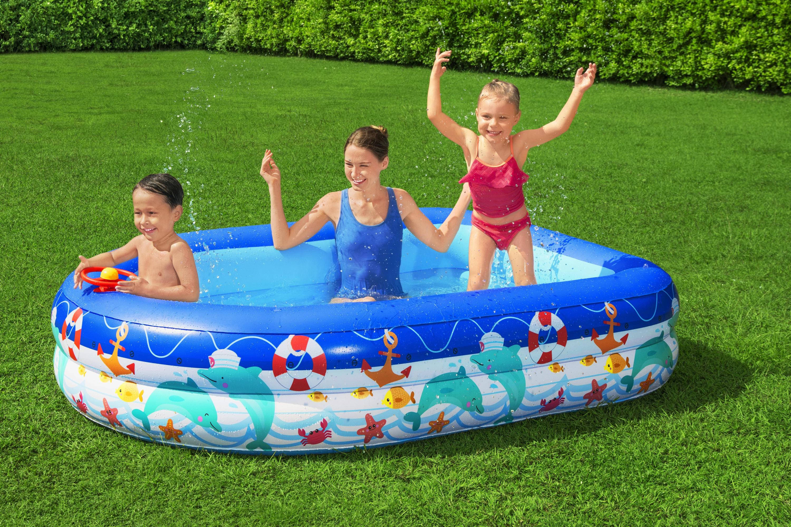 Bestway Family Pool Sea Captain 213x155x132