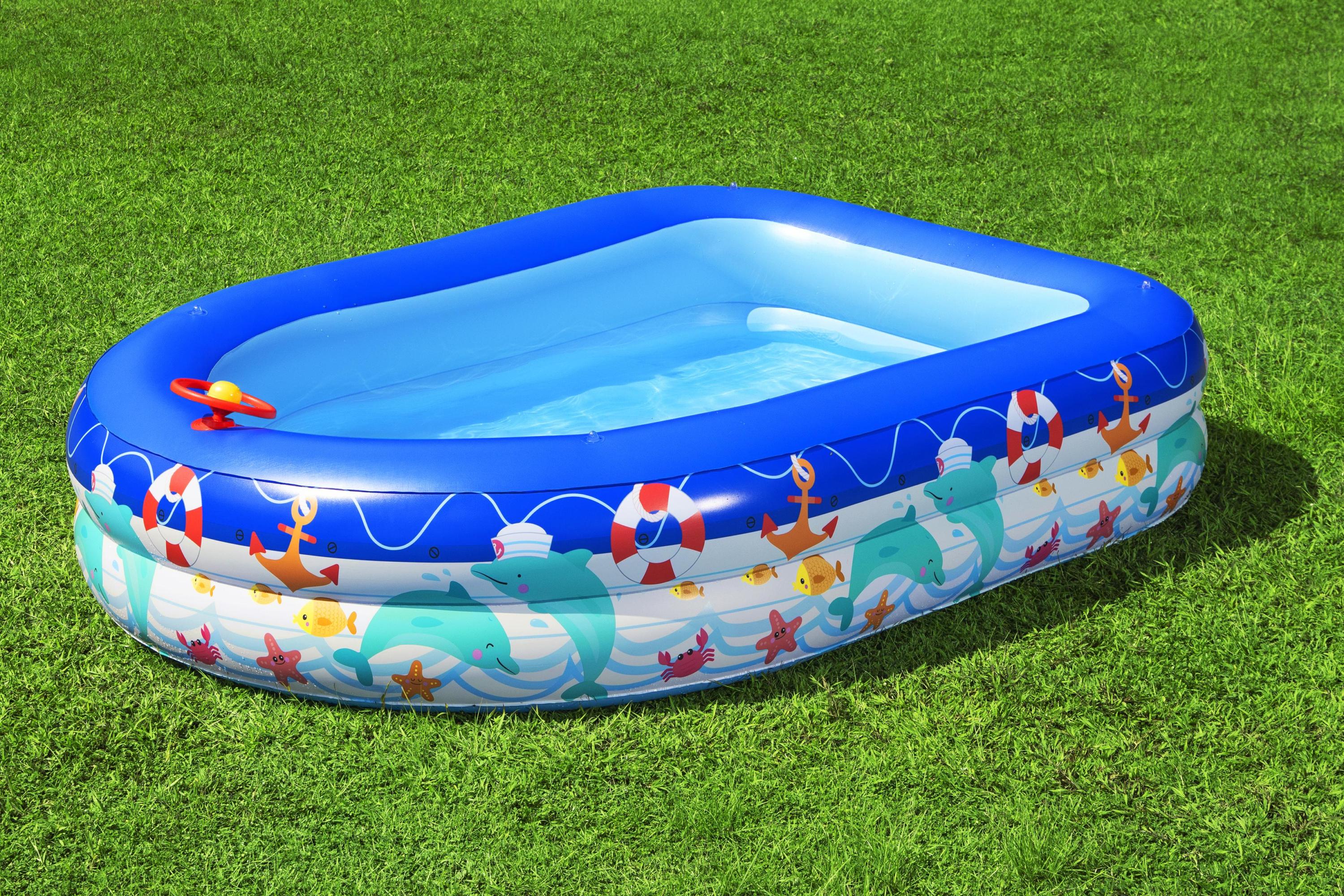 Bestway Family Pool Sea Captain 213x155x132